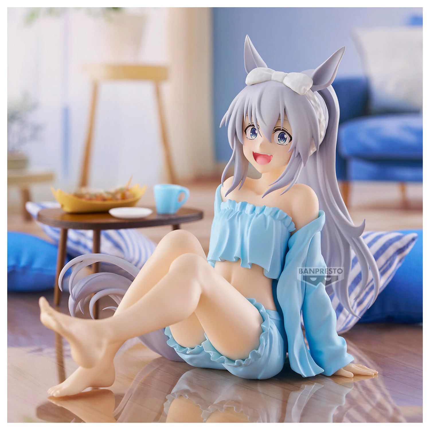 Umamusume Cinderella Gray Relax time Tamamo Cross figurka 13cm fotografii produktu