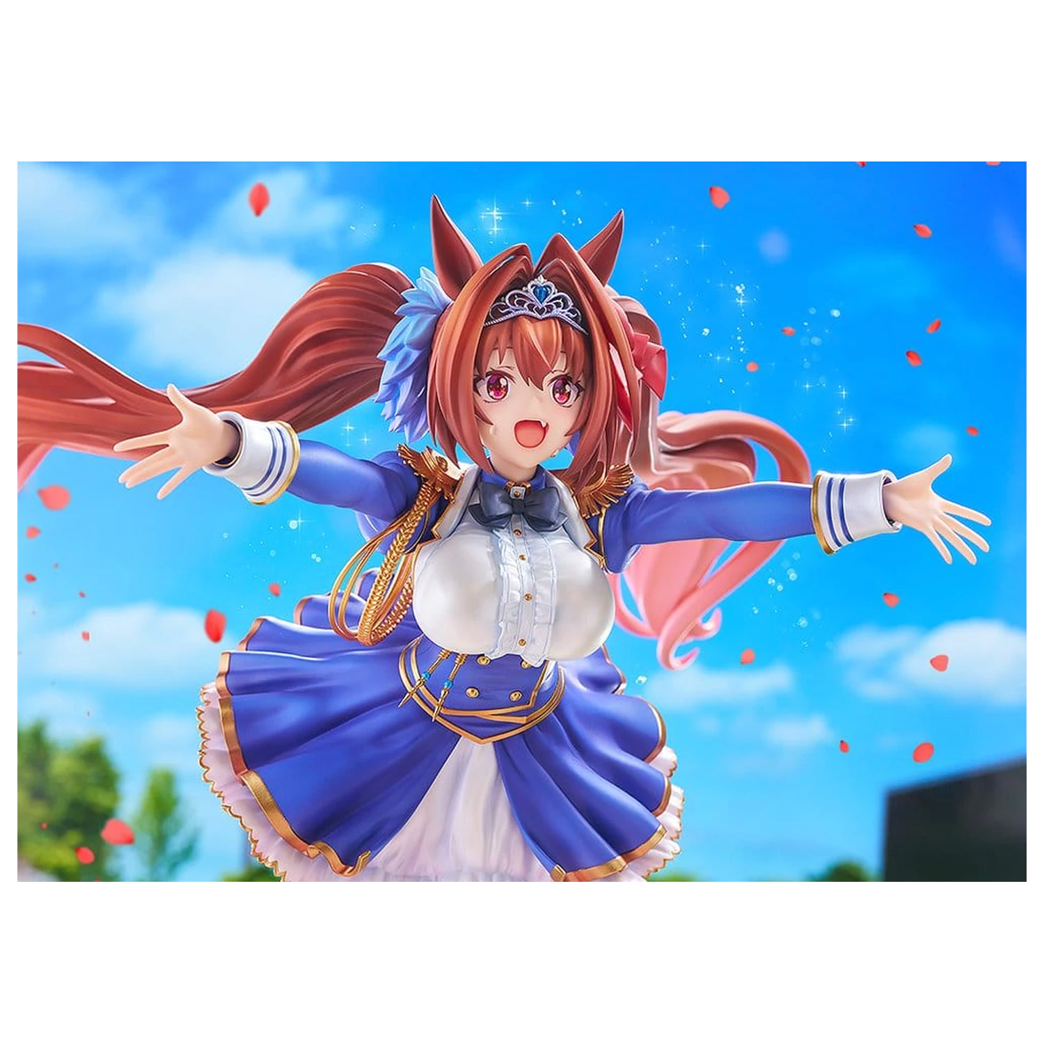 Umamusume: Pretty Derby PVC figurka 1/7 Daiwa Scarlet [Your Scarlet Tailwind] 26 cm fotografii produktu