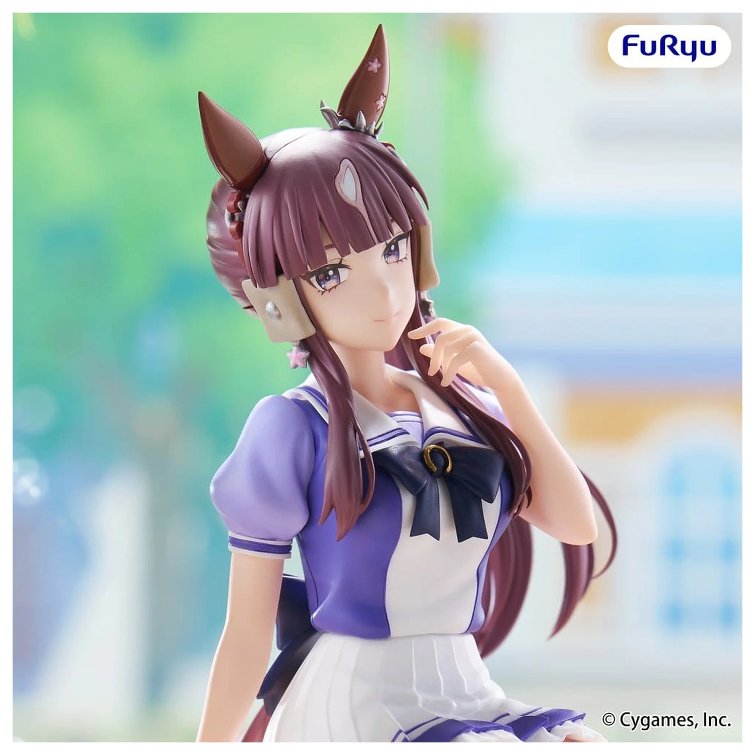 Umamusume: Pretty Derby Noodle Stopper PVC figurka Lucky Lilac 17 cm fotografii produktu