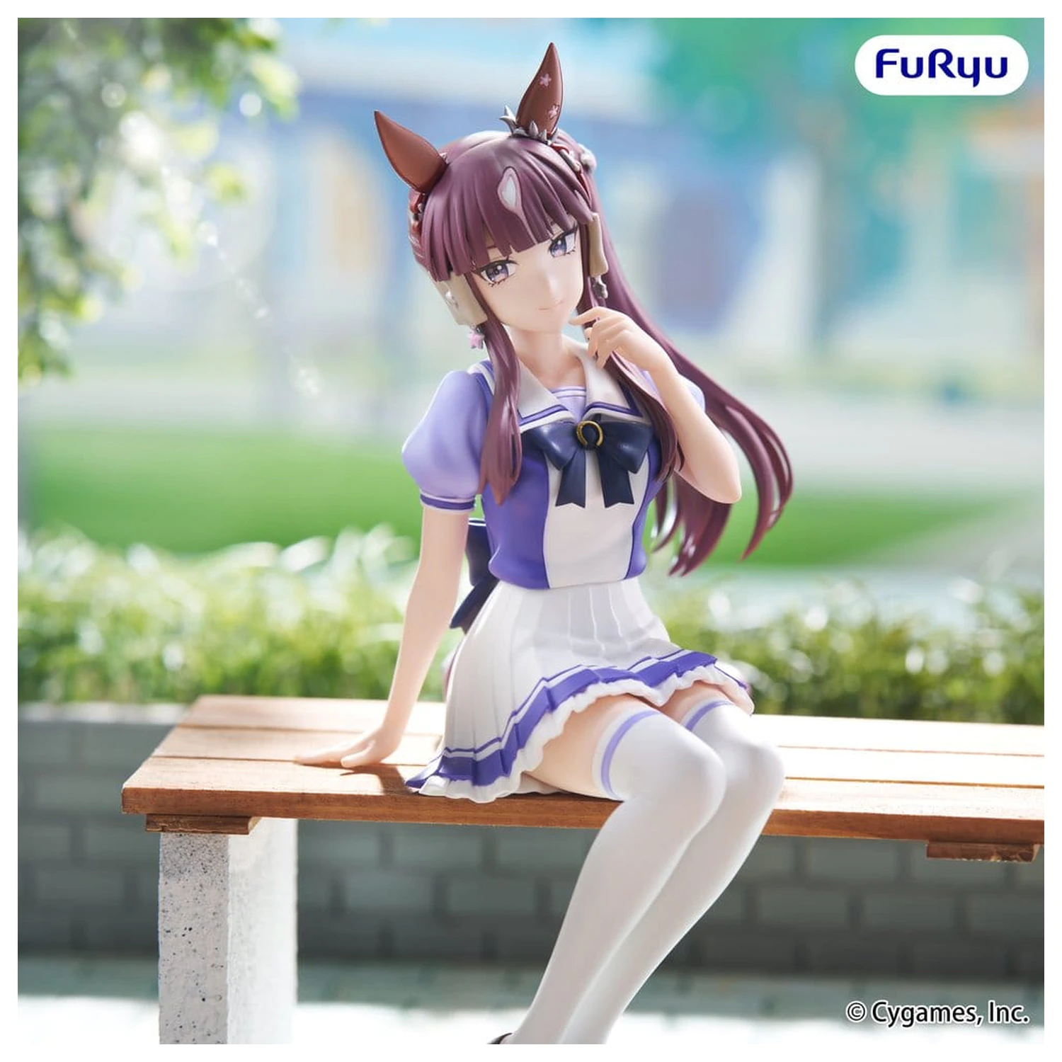 Umamusume: Pretty Derby Noodle Stopper PVC figurka Lucky Lilac 17 cm fotografii produktu