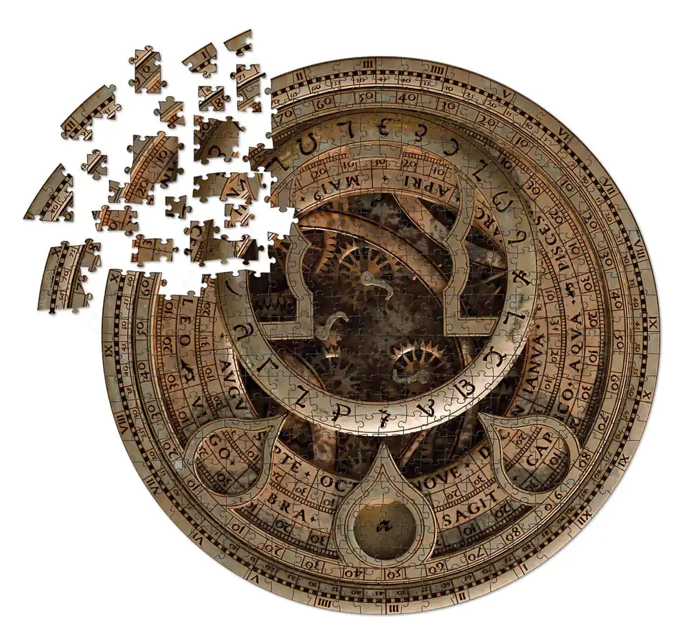 Uncharted Puzzle Cipher Disk Circular Deluxe (500 dílků) fotografii produktu