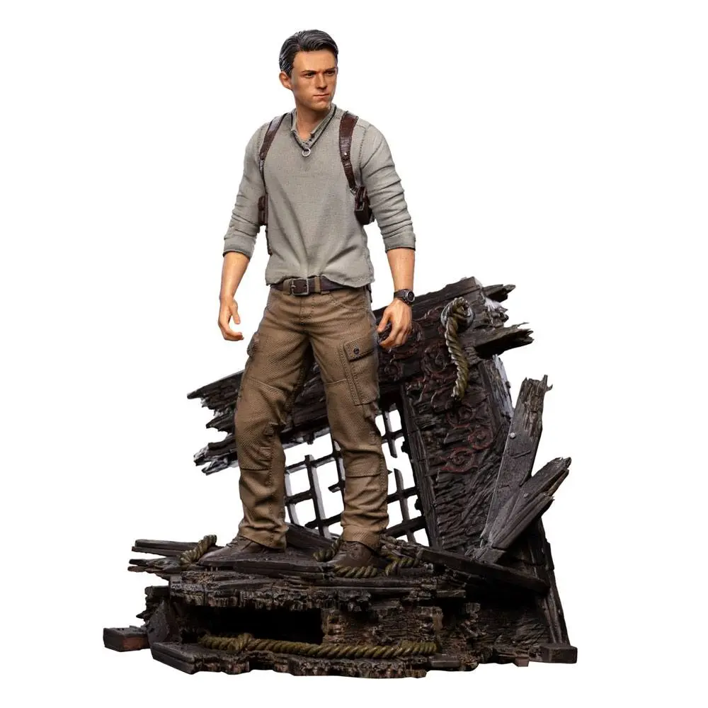 Uncharted Movie Deluxe Art Scale Soška 1/10 Nathan Drake 22 cm fotografii produktu