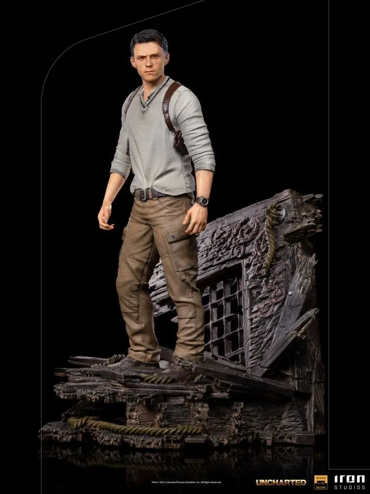 Uncharted Movie Deluxe Art Scale Soška 1/10 Nathan Drake 22 cm fotografii produktu