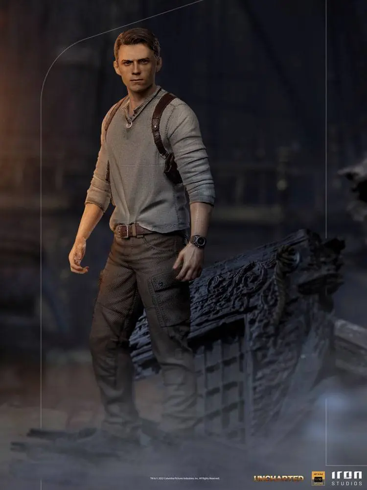 Uncharted Movie Deluxe Art Scale Soška 1/10 Nathan Drake 22 cm fotografii produktu