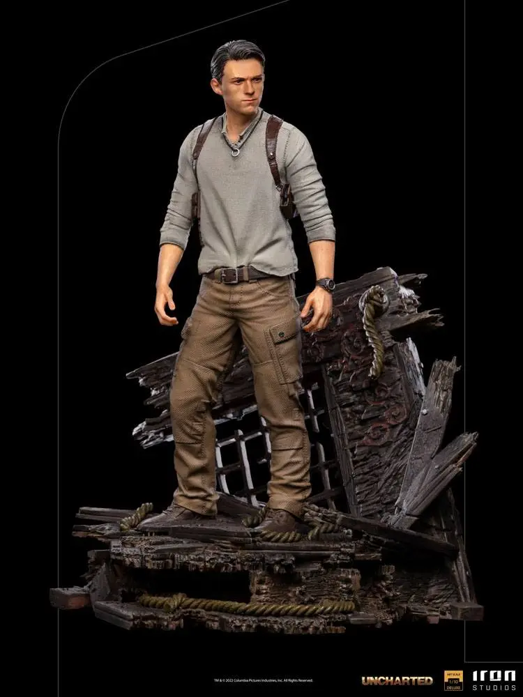 Uncharted Movie Deluxe Art Scale Soška 1/10 Nathan Drake 22 cm fotografii produktu