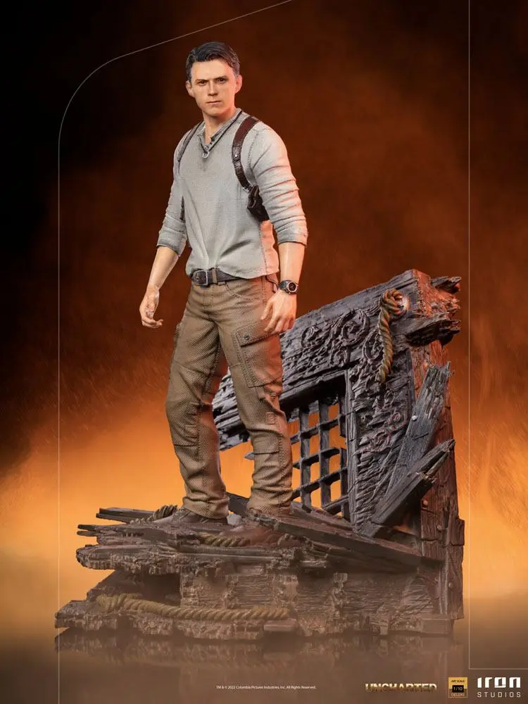 Uncharted Movie Deluxe Art Scale Soška 1/10 Nathan Drake 22 cm fotografii produktu