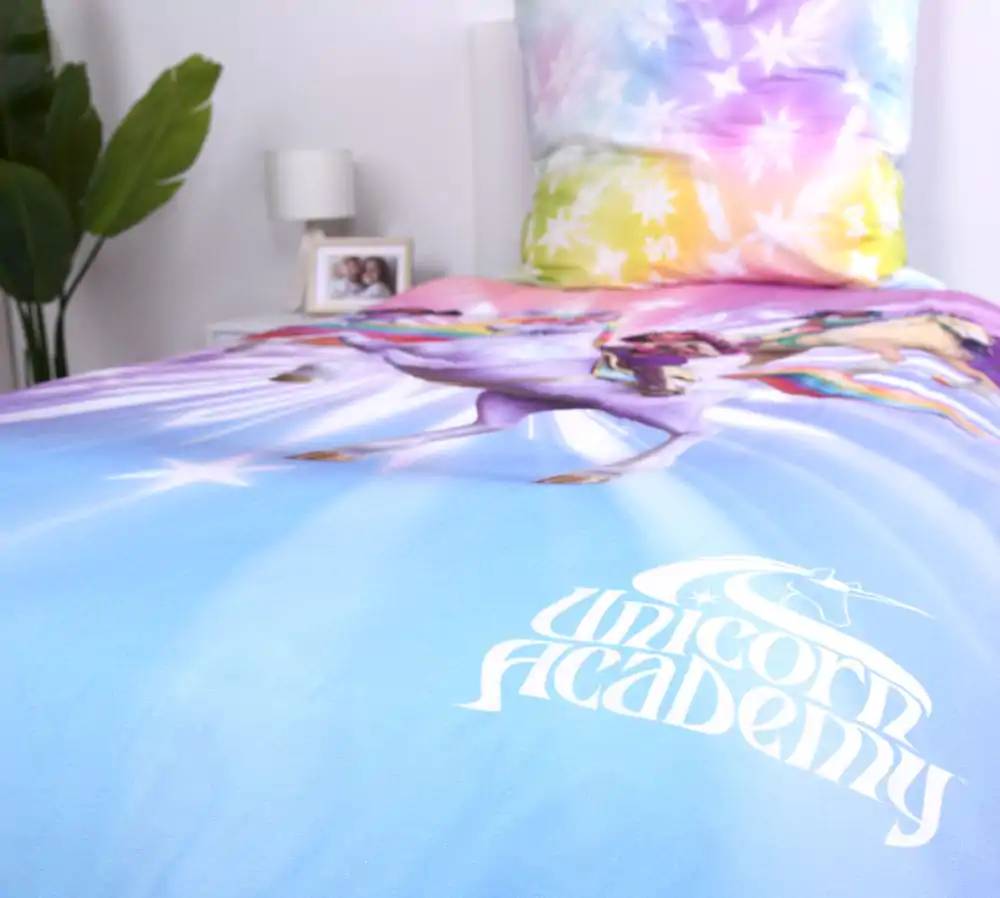 Unicorn Academy povlečení Magic 135 x 200 cm fotografii produktu