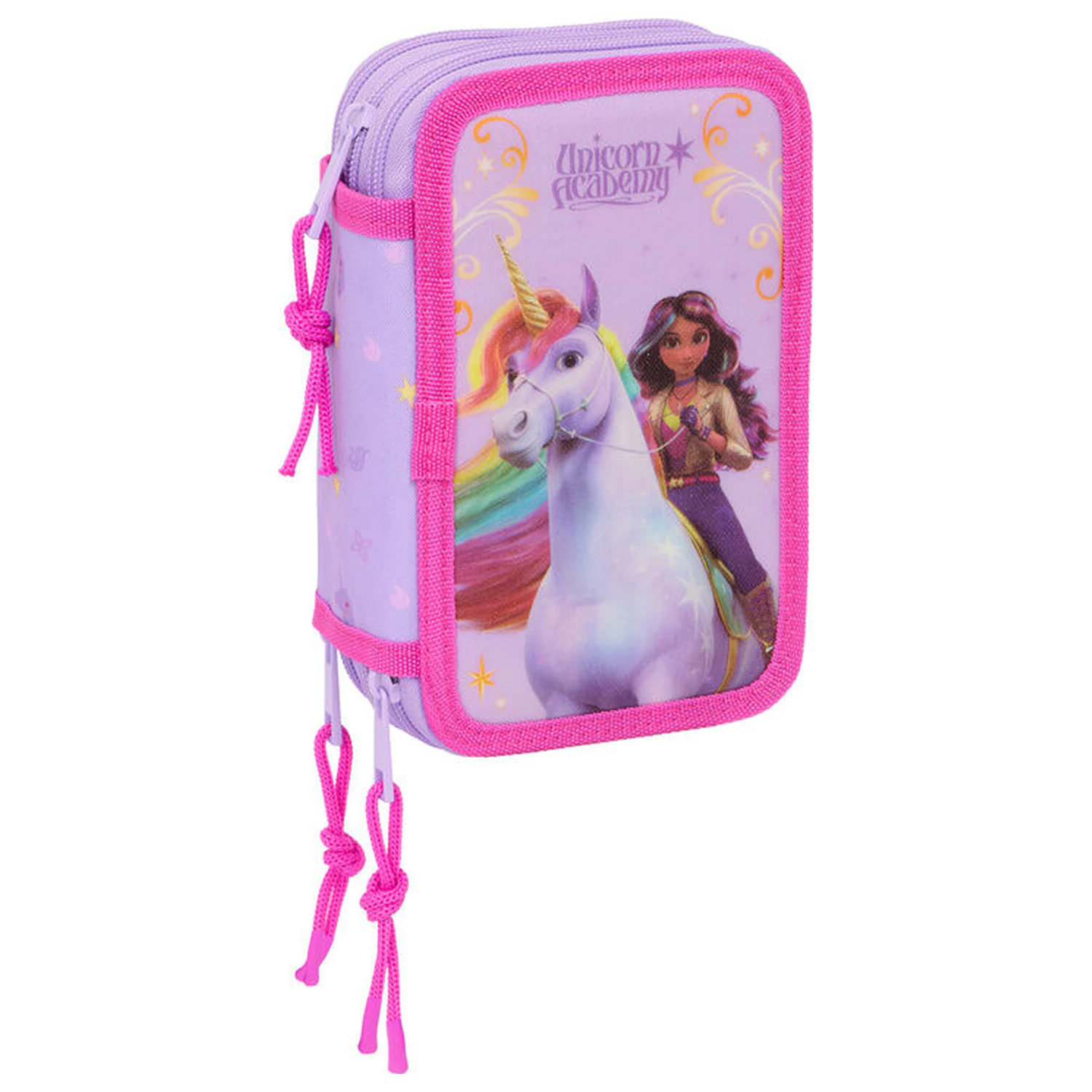 Unicorn Academy trojitý penál 37 ks fotografii produktu