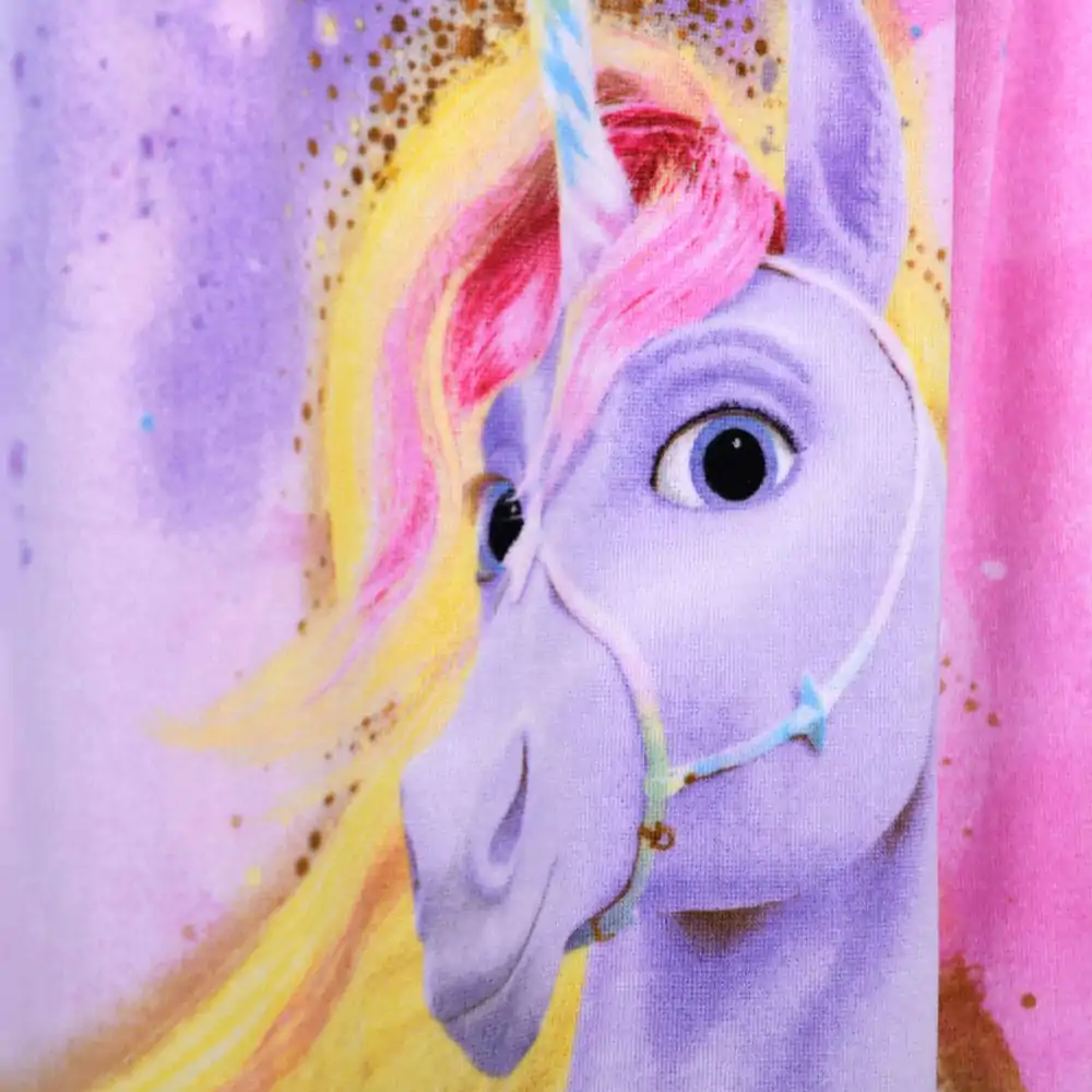 Unicorn Academy Velurová osuška Magic 75 x 150 cm fotografii produktu