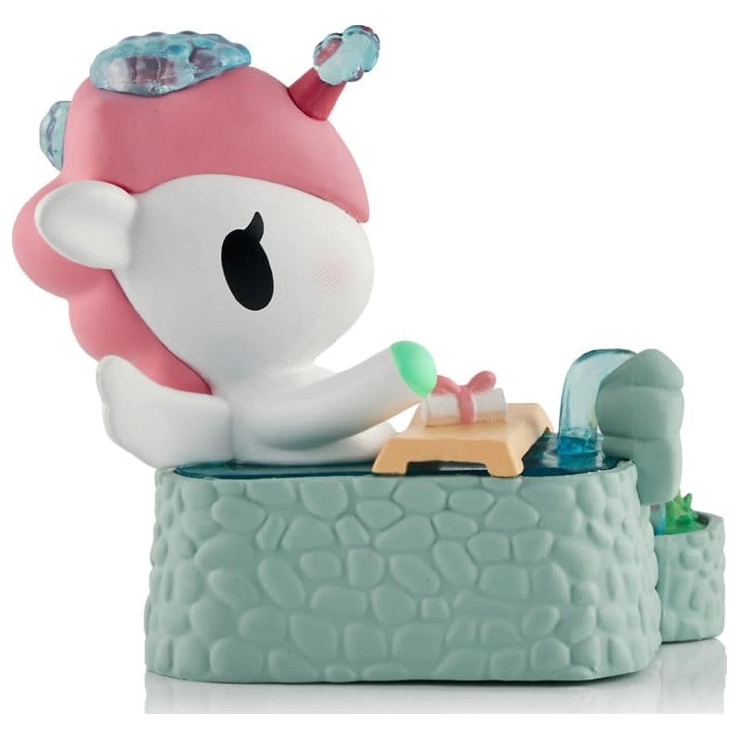 Unicorno Window Box figurka Spa Day Hot Springs Oasis 7 cm fotografii produktu