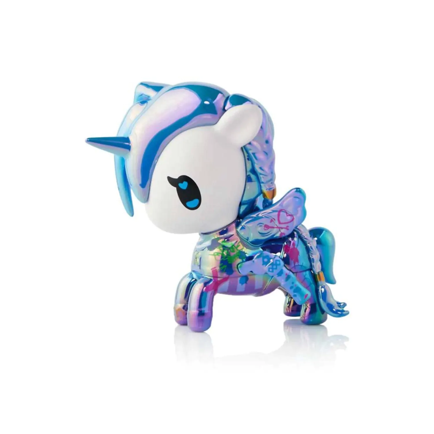 Unicorno x Arcane Window Box figurka Blue Mayhem JINX (Special Edition) 7 cm fotografii produktu