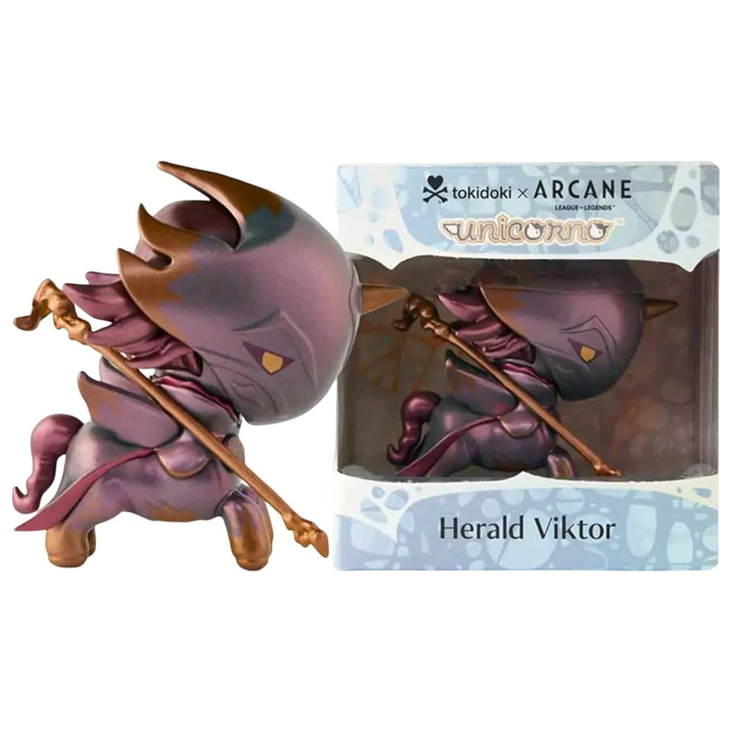 Unicorno x Arcane Window Box Figurka Herald Viktor (Special Edition) 7 cm fotografii produktu