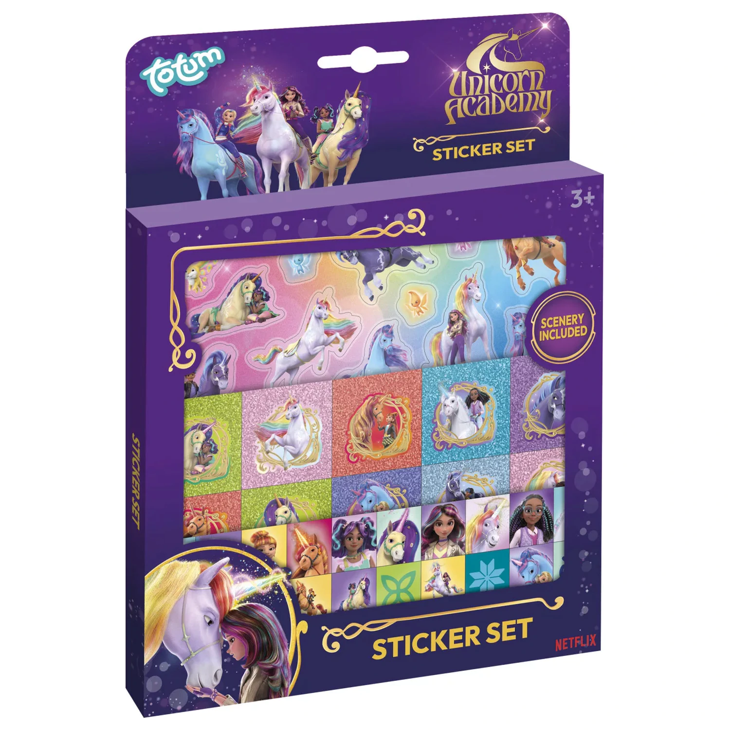 Unicorn Academy Friends sada samolepek fotografii produktu