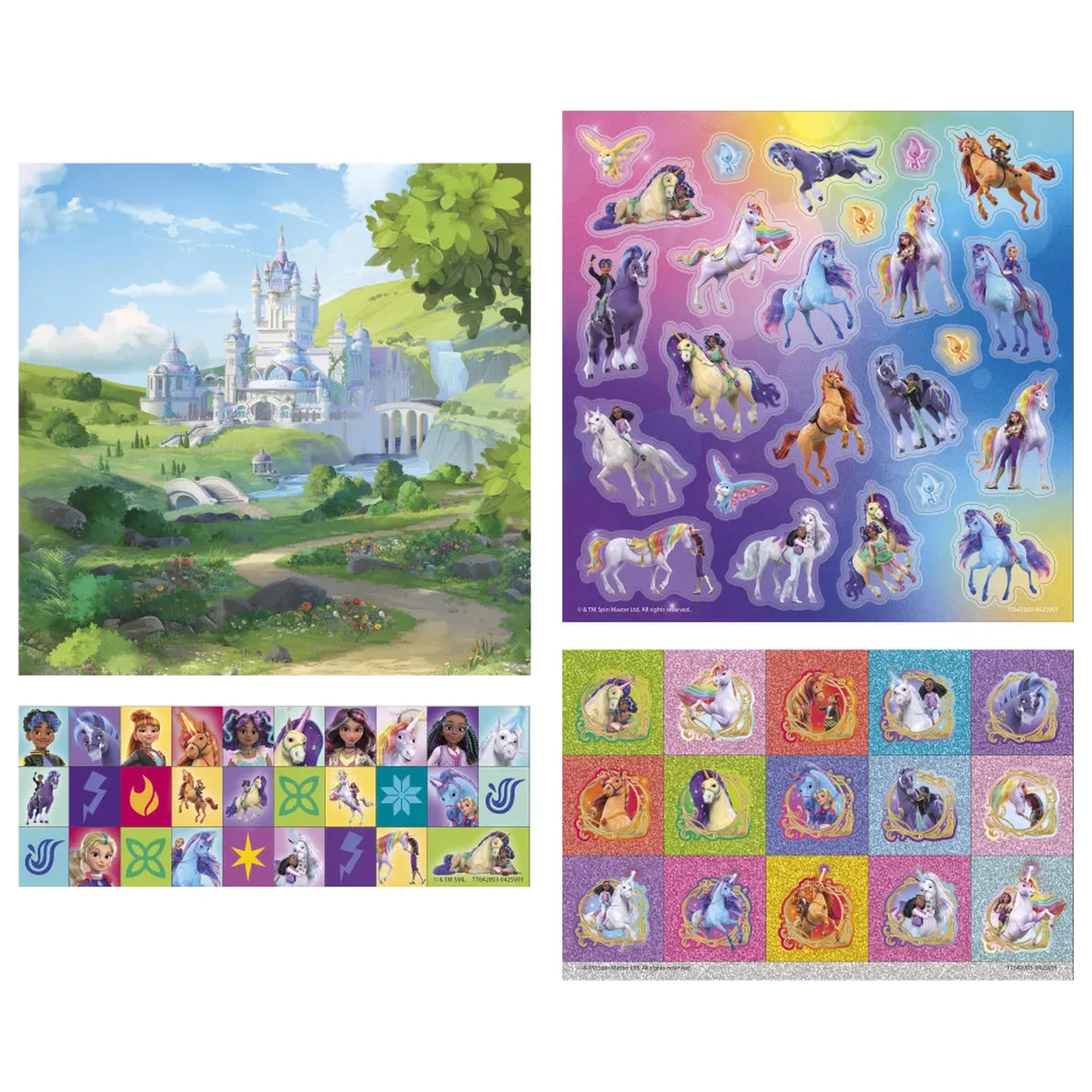 Unicorn Academy Friends sada samolepek fotografii produktu