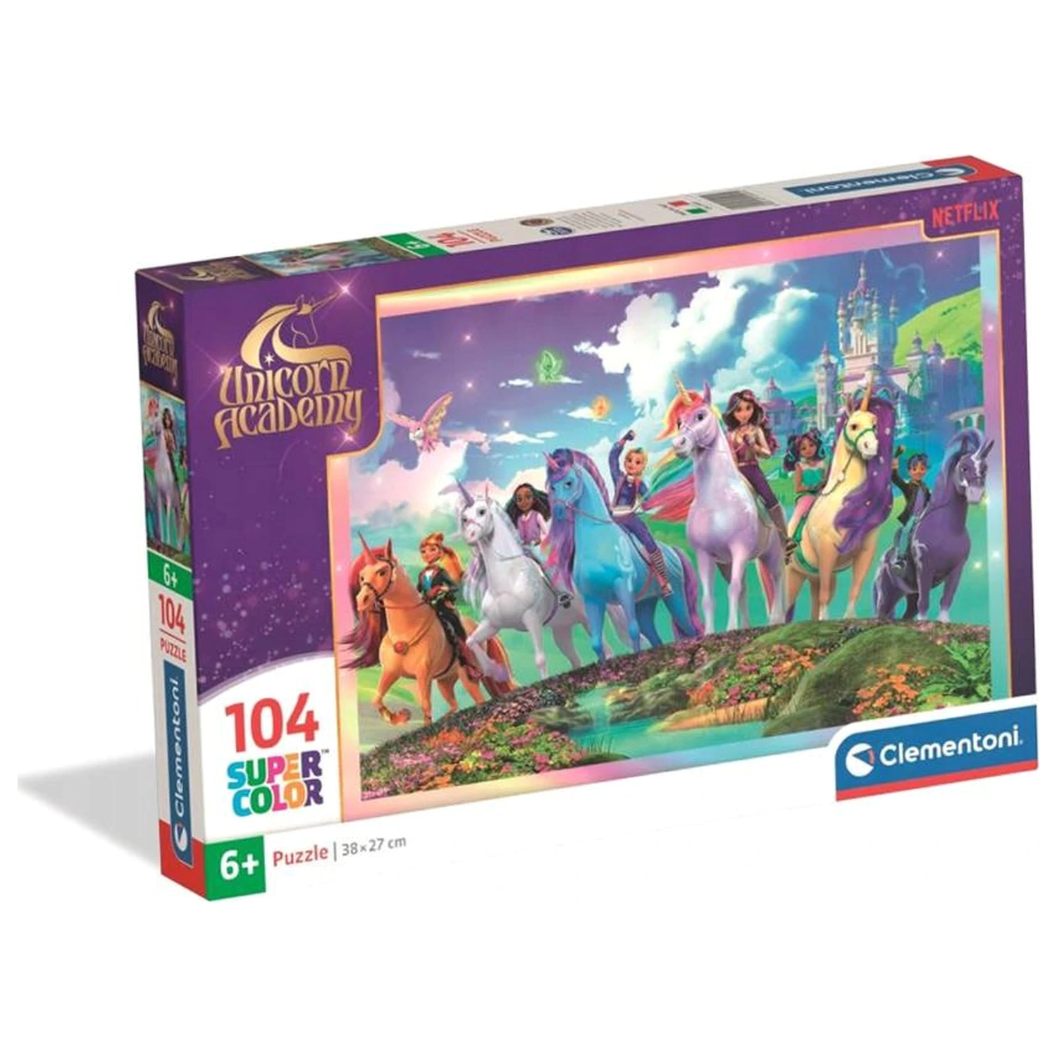 Unicorn Academy Mystic 104dílné puzzle fotografii produktu