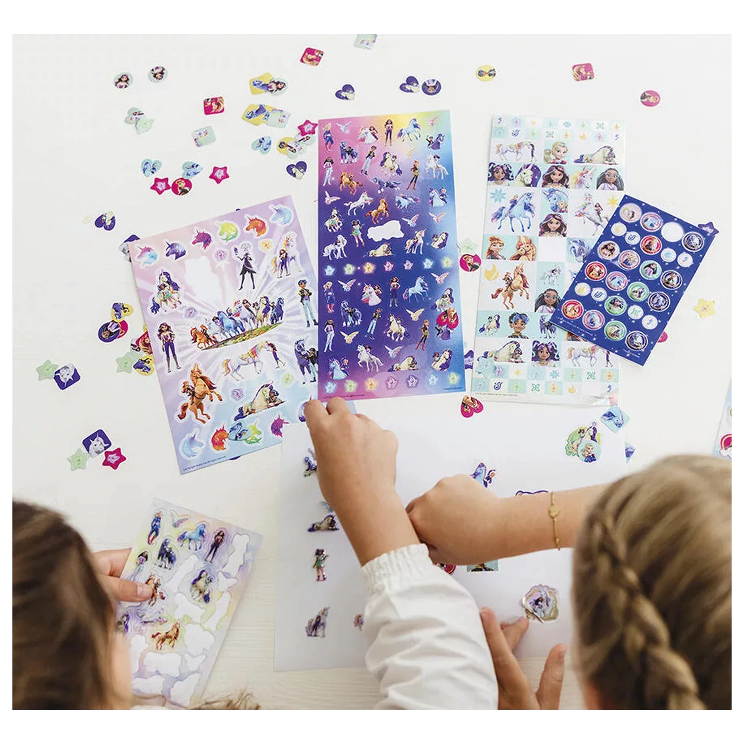 Unicorn Academy Super sada samolepek s hračkou fotografii produktu