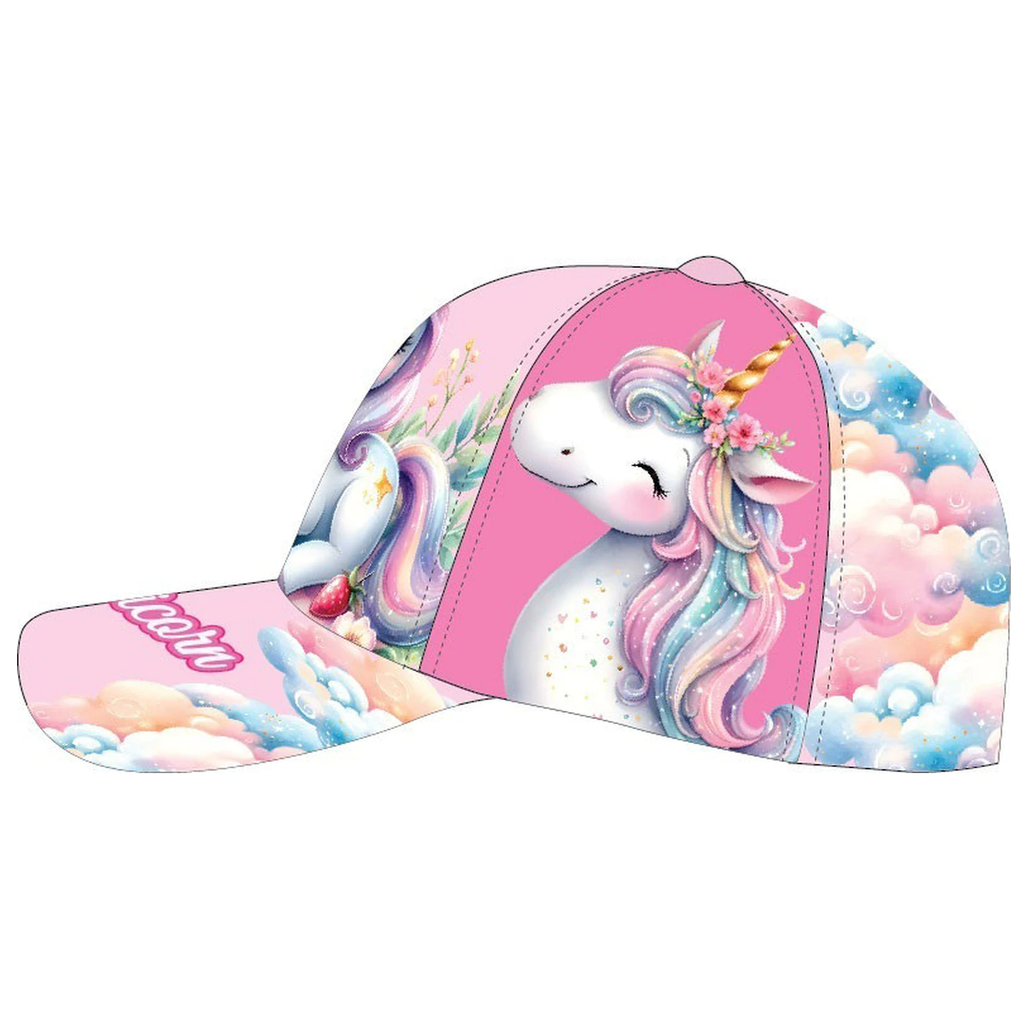 Unicorn Clouds dětská baseballová čepice 53 cm fotografii produktu