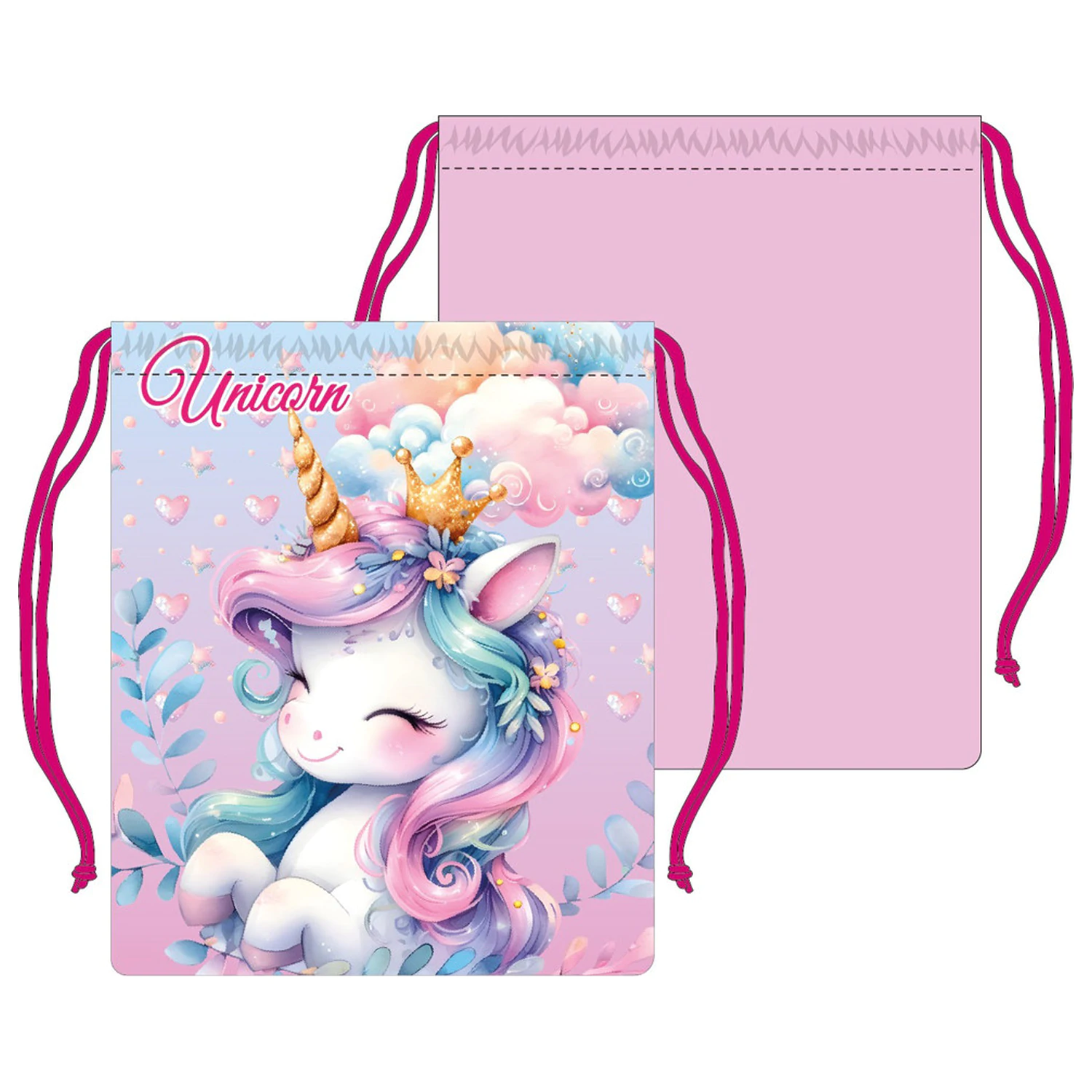 Unicorn Clouds sáček na svačinu 26.5 cm fotografii produktu