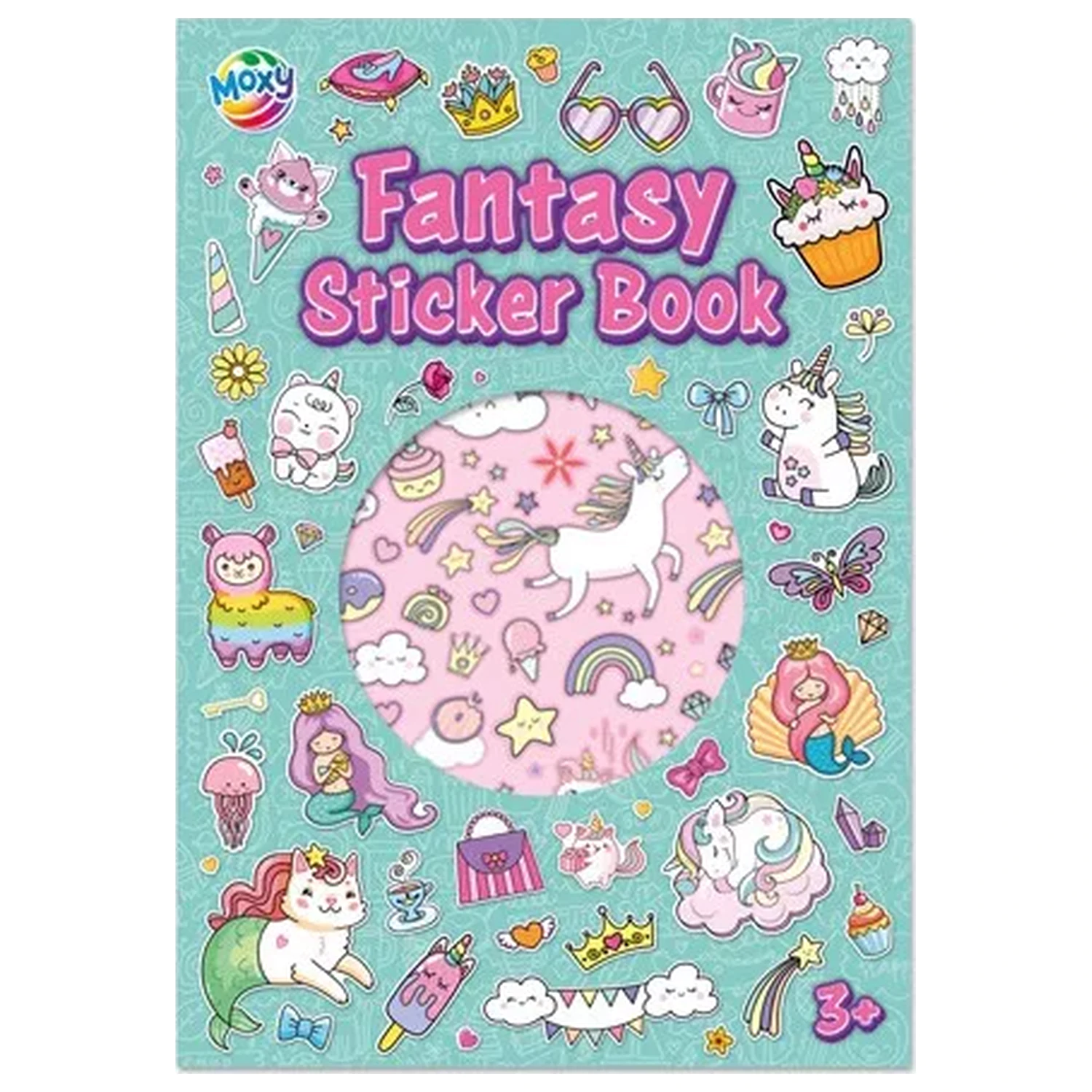 Unicorn Fantasy Sada samolepek, 8 listů fotografii produktu