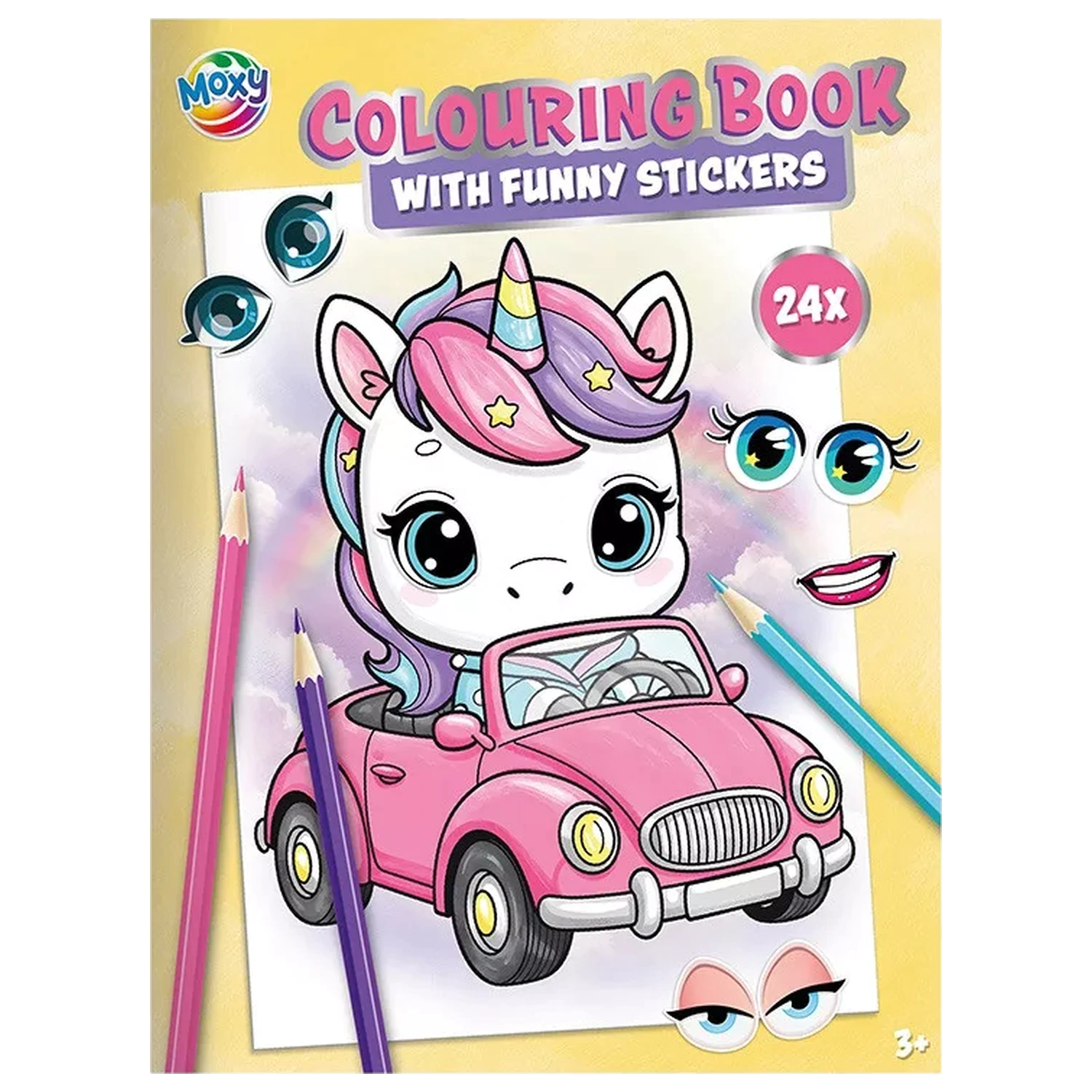 Unicorn Friends Omalovánky s nálepkami fotografii produktu