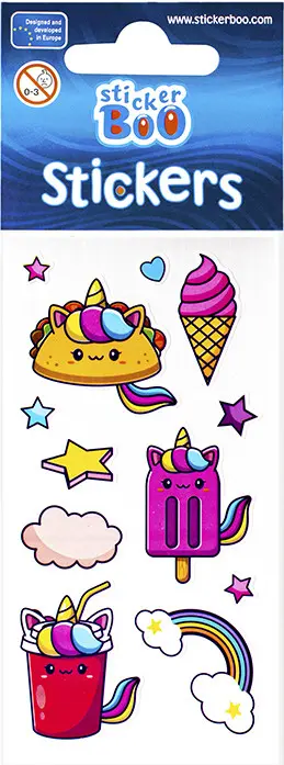 Unicorn Samolepka fotografii produktu