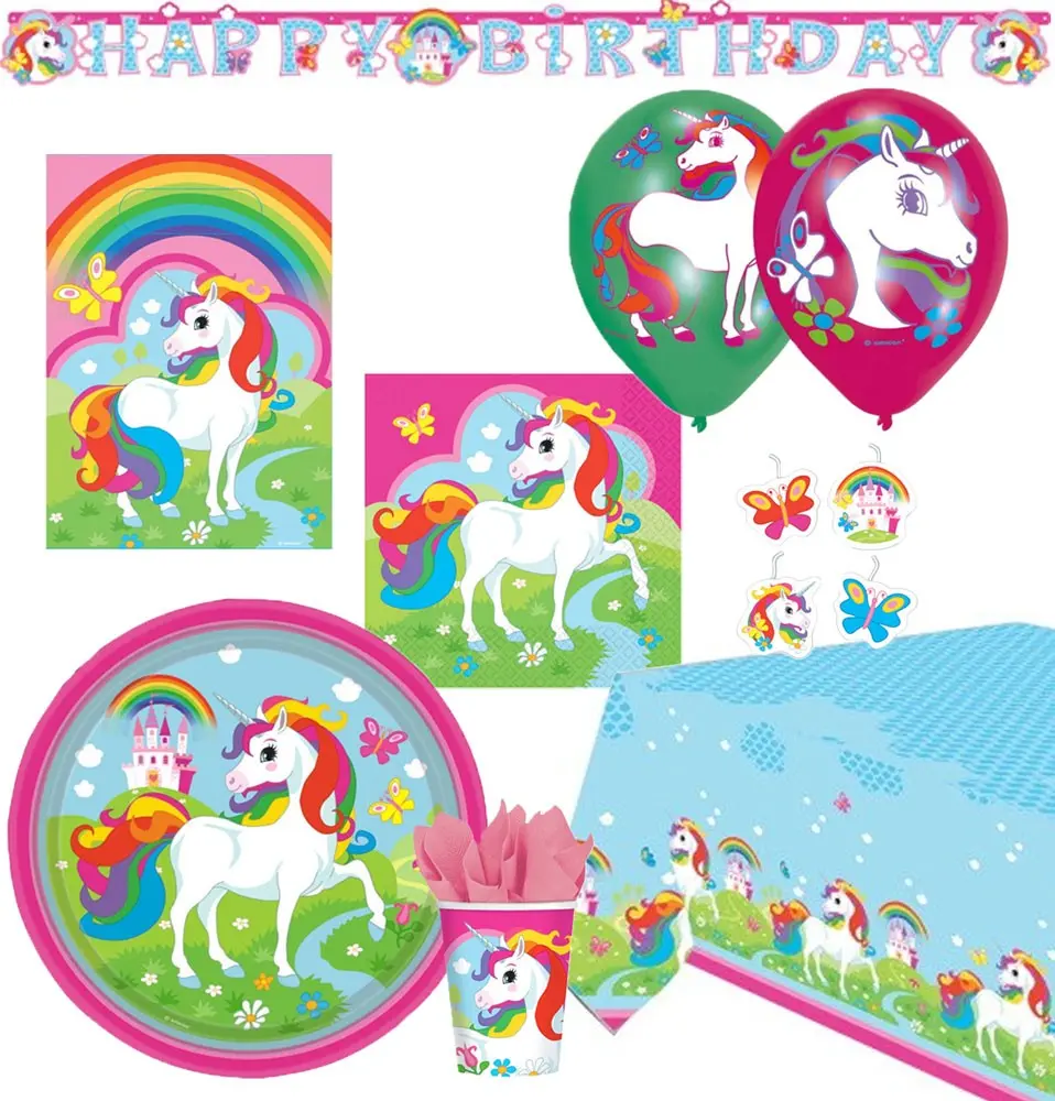 Unicorn Párty sada 56 ks fotografii produktu