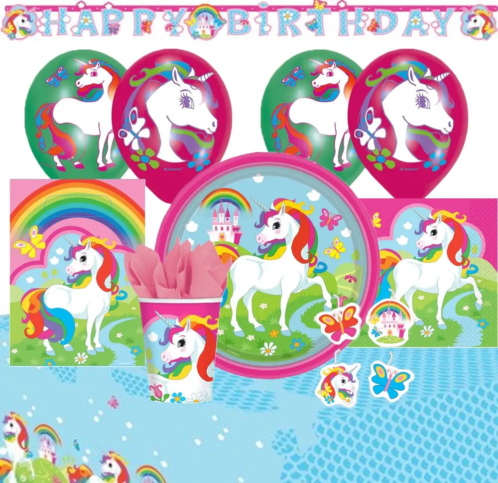 Unicorn Párty sada 56 ks fotografii produktu