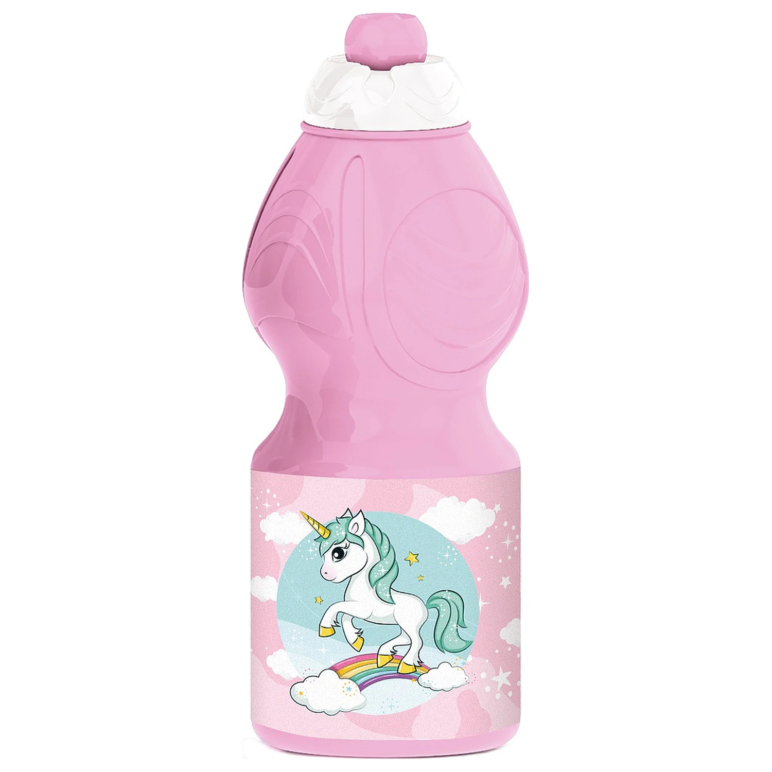 Unicorn Range plastová sportovní láhev 400 ml fotografii produktu