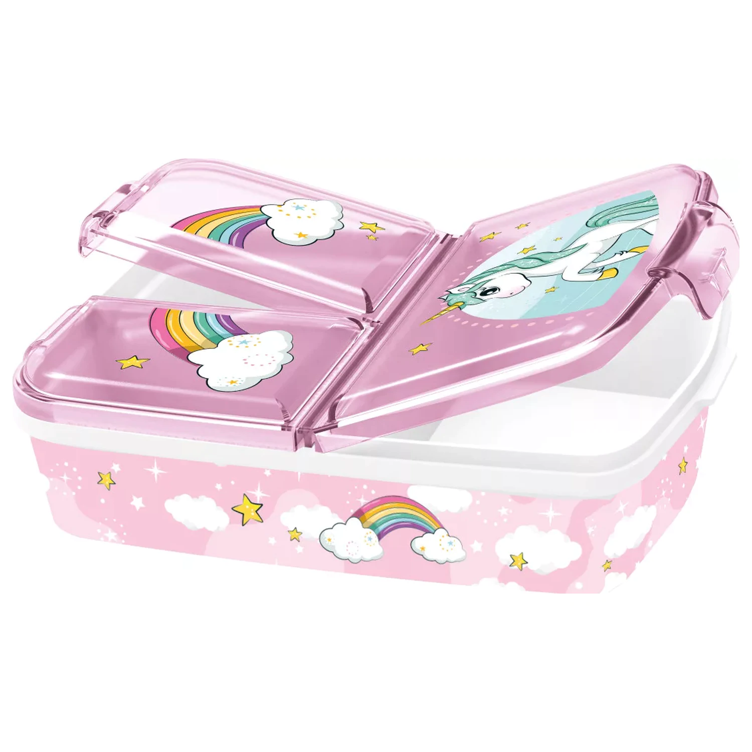 Unicorn Range svačinový box s více přihrádkami, sendvičový box fotografii produktu