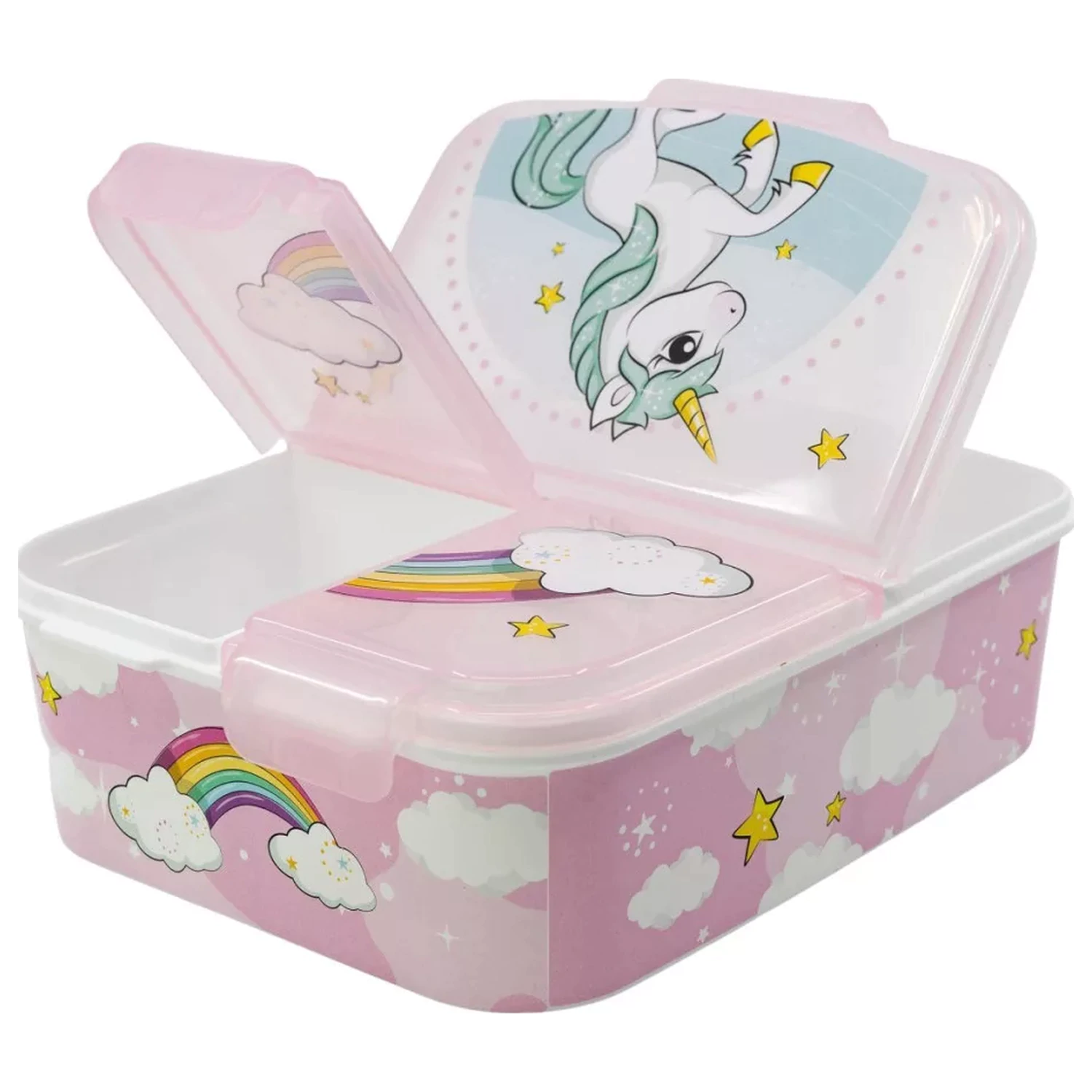 Unicorn Range svačinový box s více přihrádkami, sendvičový box fotografii produktu