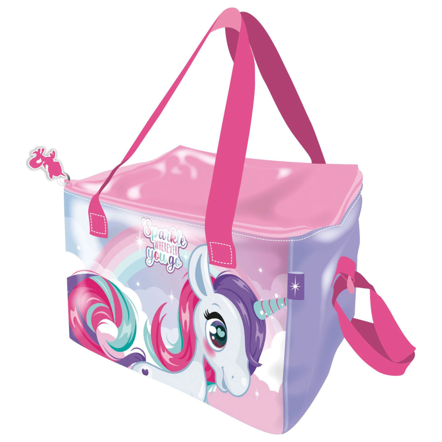 Unicorn Sparkle termo taška na oběd, chladící taška 22,5 cm fotografii produktu