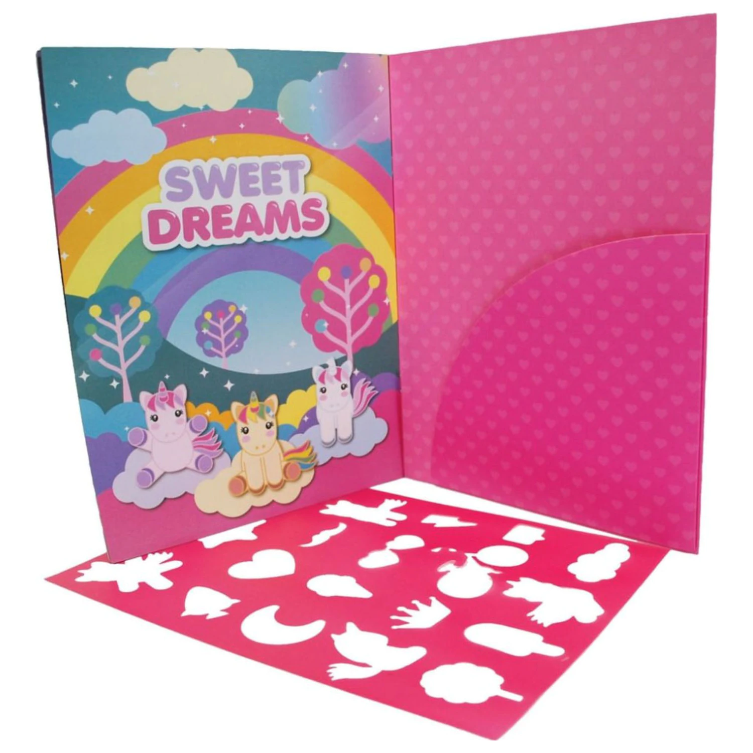Unicorn Sweet Dreams Sticker Album s 1000 samolepkami fotografii produktu