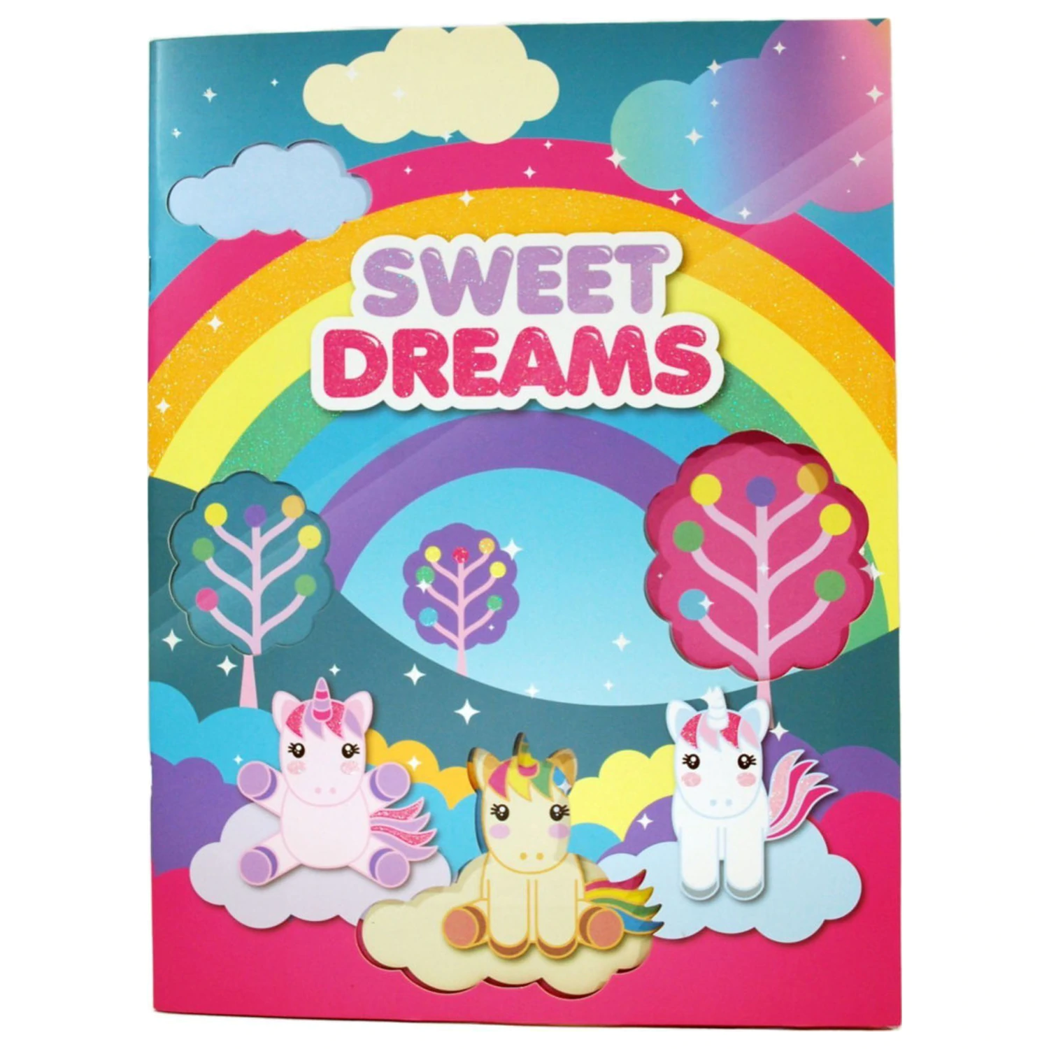 Unicorn Sweet Dreams Sticker Album s 1000 samolepkami fotografii produktu