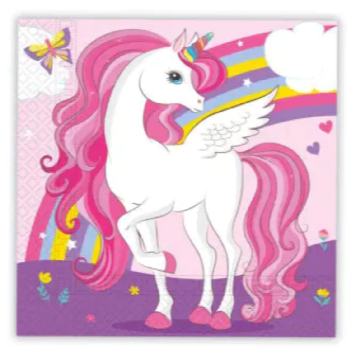 Unicorn ubrousky, balení 20 kusů, 33x33 cm, FSC fotografii produktu