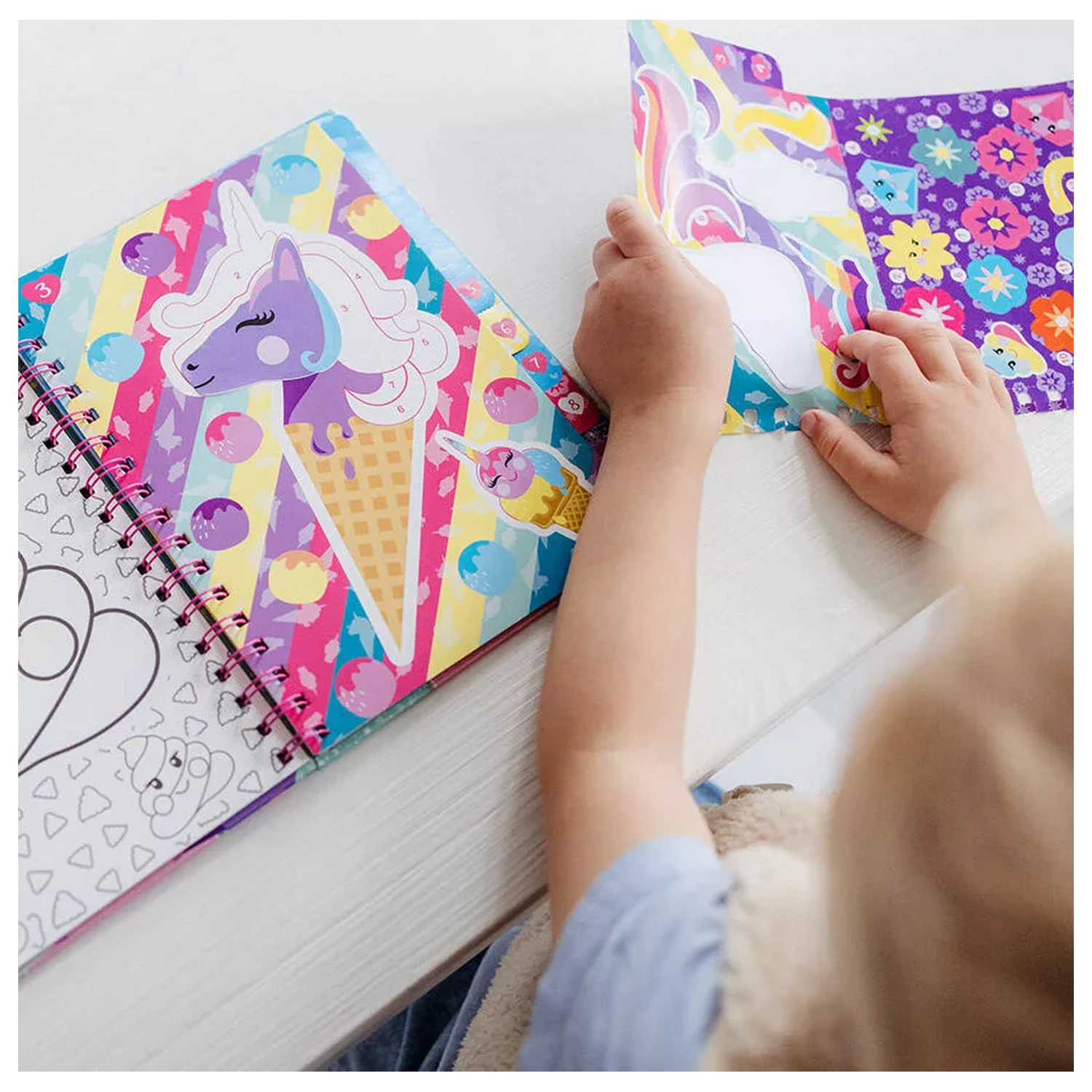 Unicorn Totem samolepka kreativní set fotografii produktu