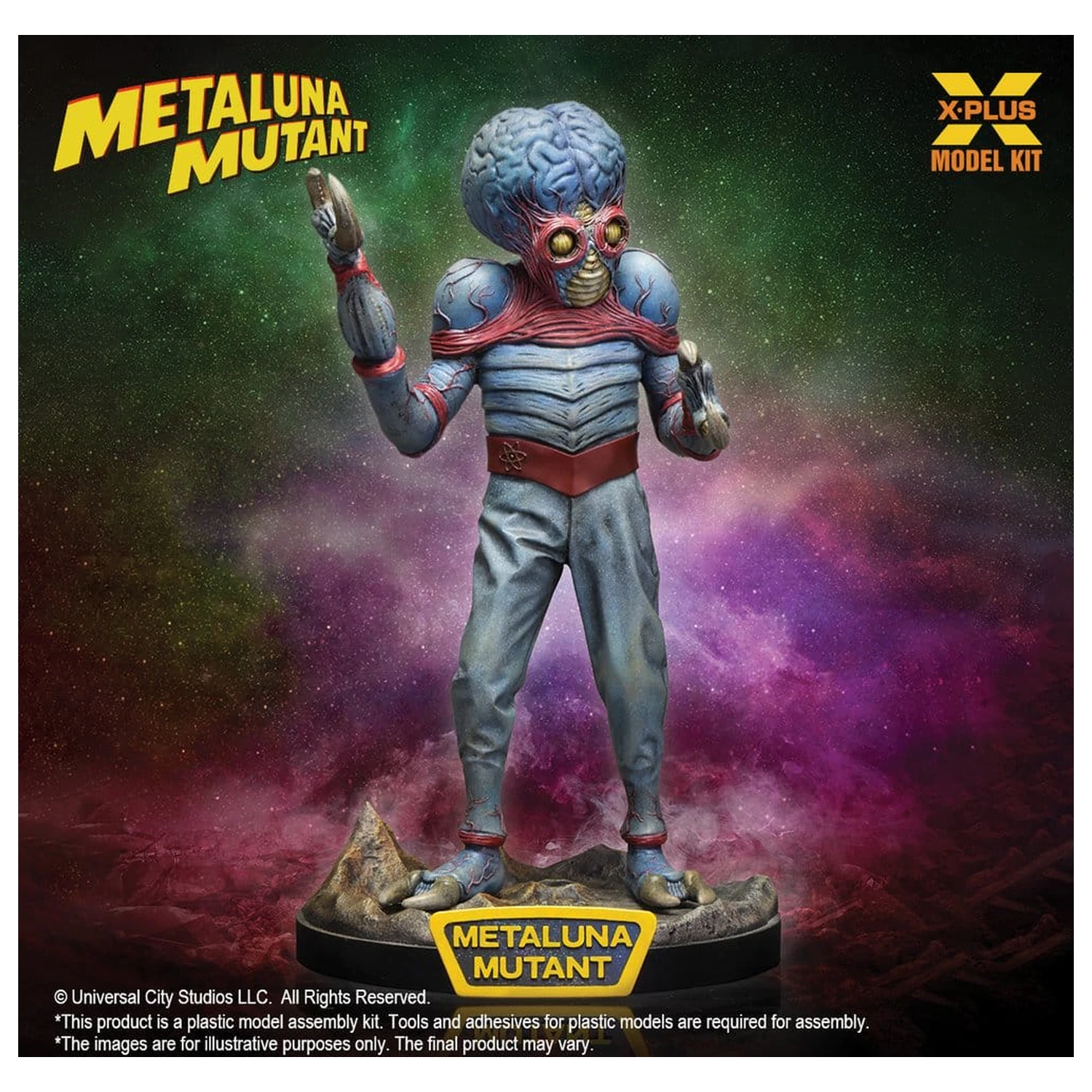 Universal Monsters plastový model kit 1/8 Metaluna Mutant 26cm fotografii produktu