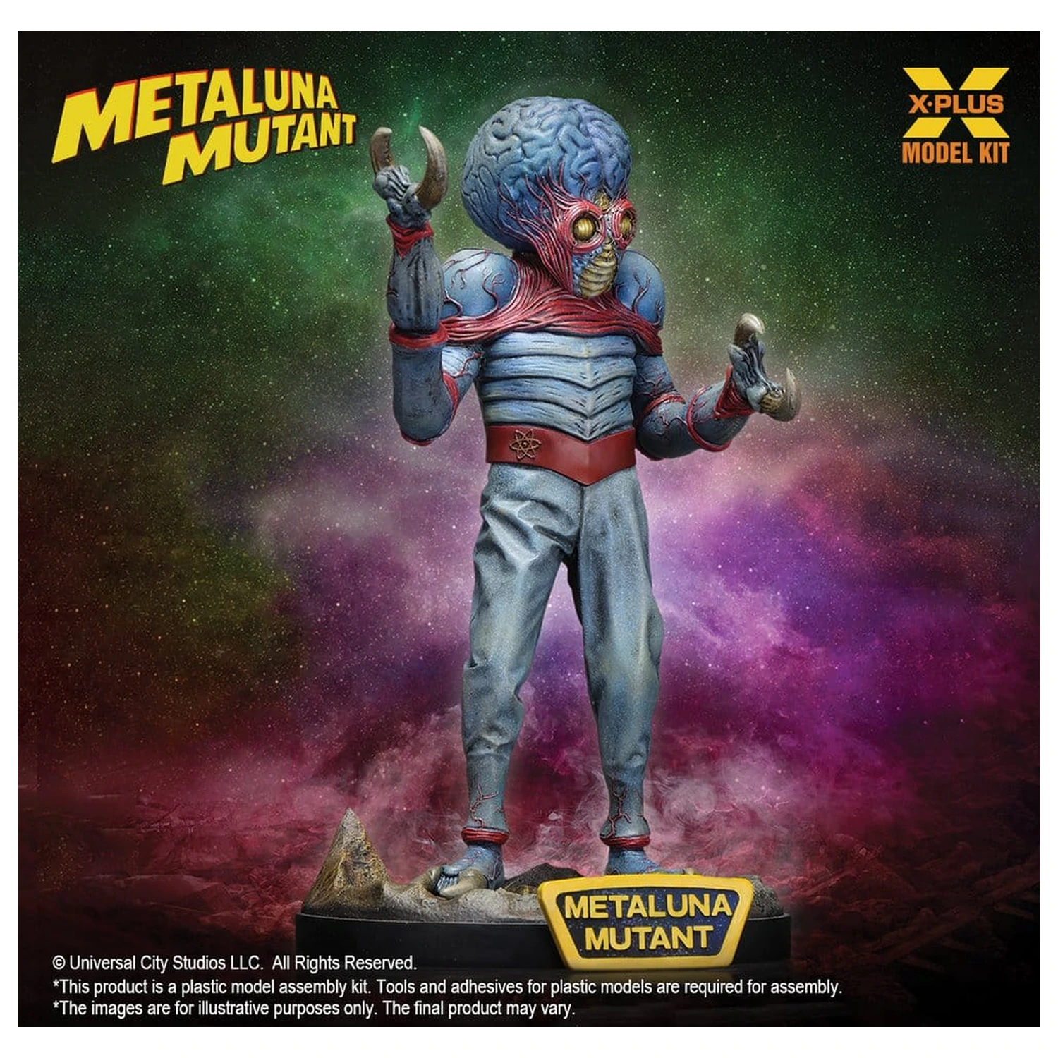 Universal Monsters plastový model kit 1/8 Metaluna Mutant 26cm fotografii produktu