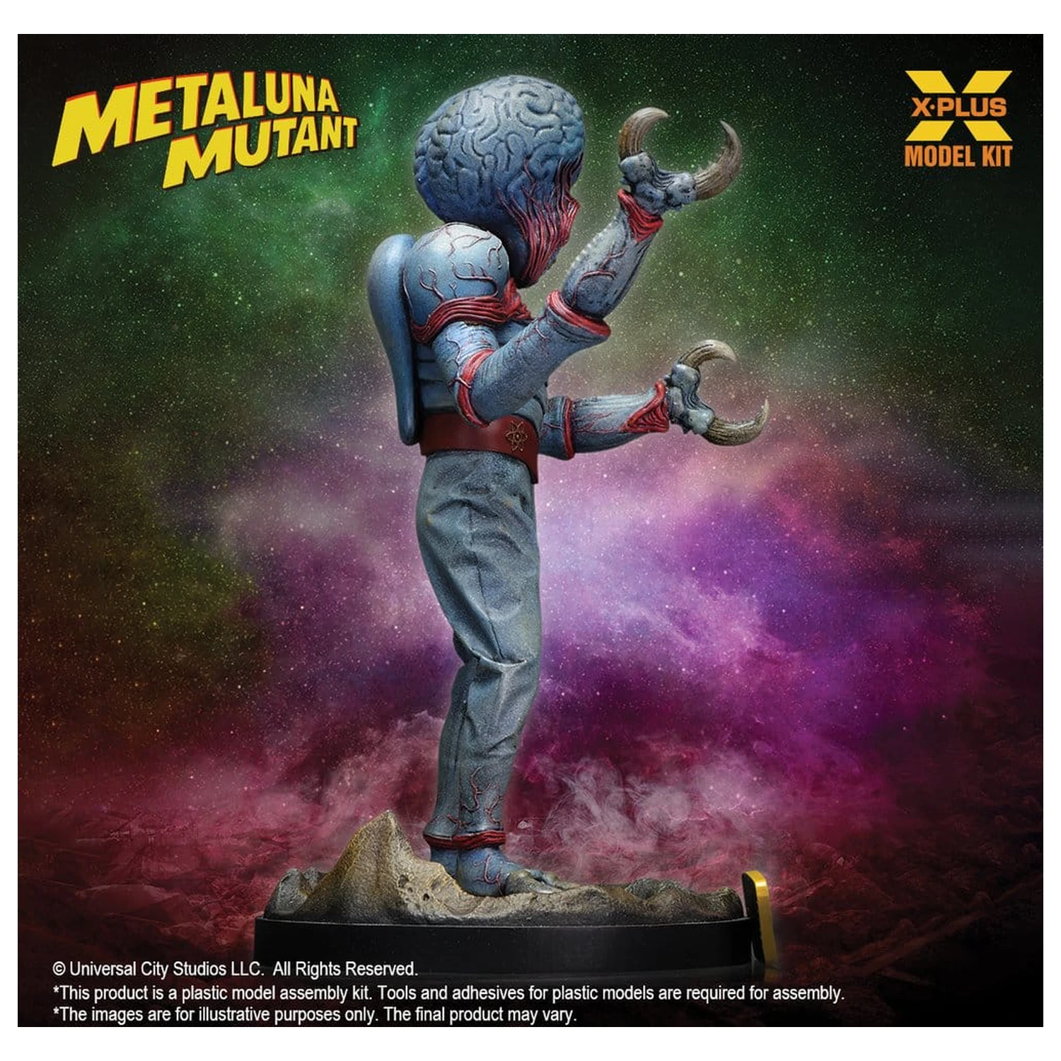 Universal Monsters plastový model kit 1/8 Metaluna Mutant 26cm fotografii produktu