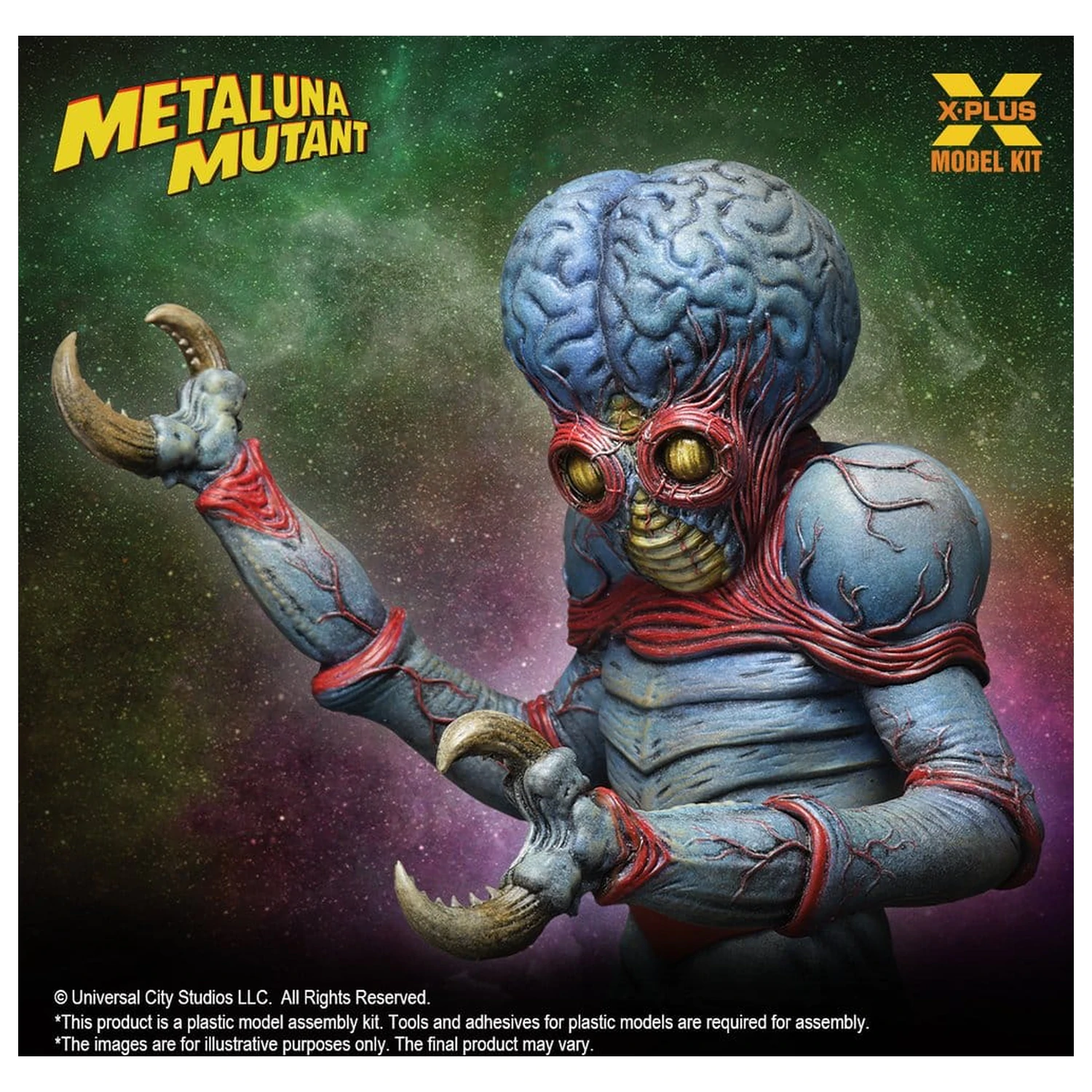 Universal Monsters plastový model kit 1/8 Metaluna Mutant 26cm fotografii produktu