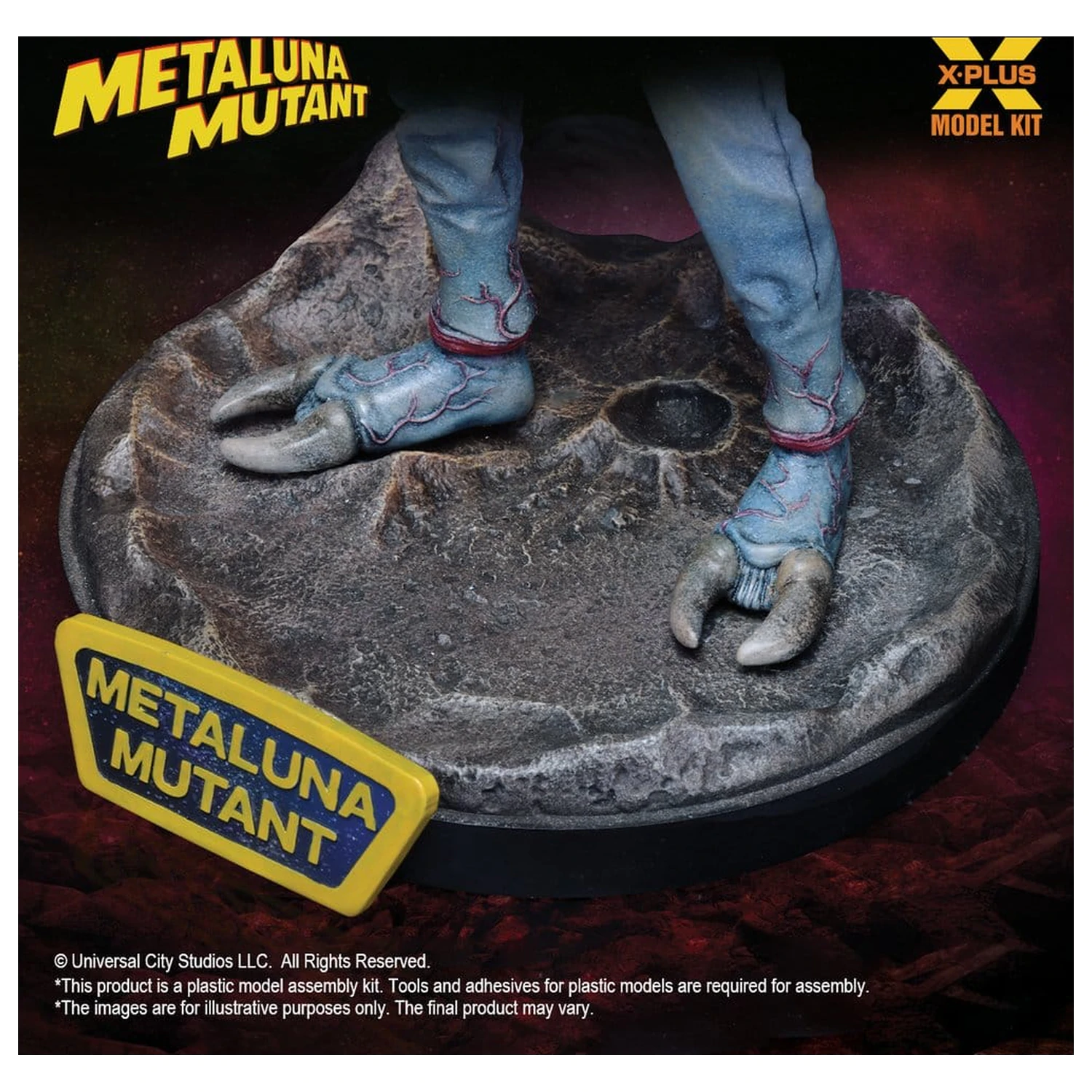 Universal Monsters plastový model kit 1/8 Metaluna Mutant 26cm fotografii produktu