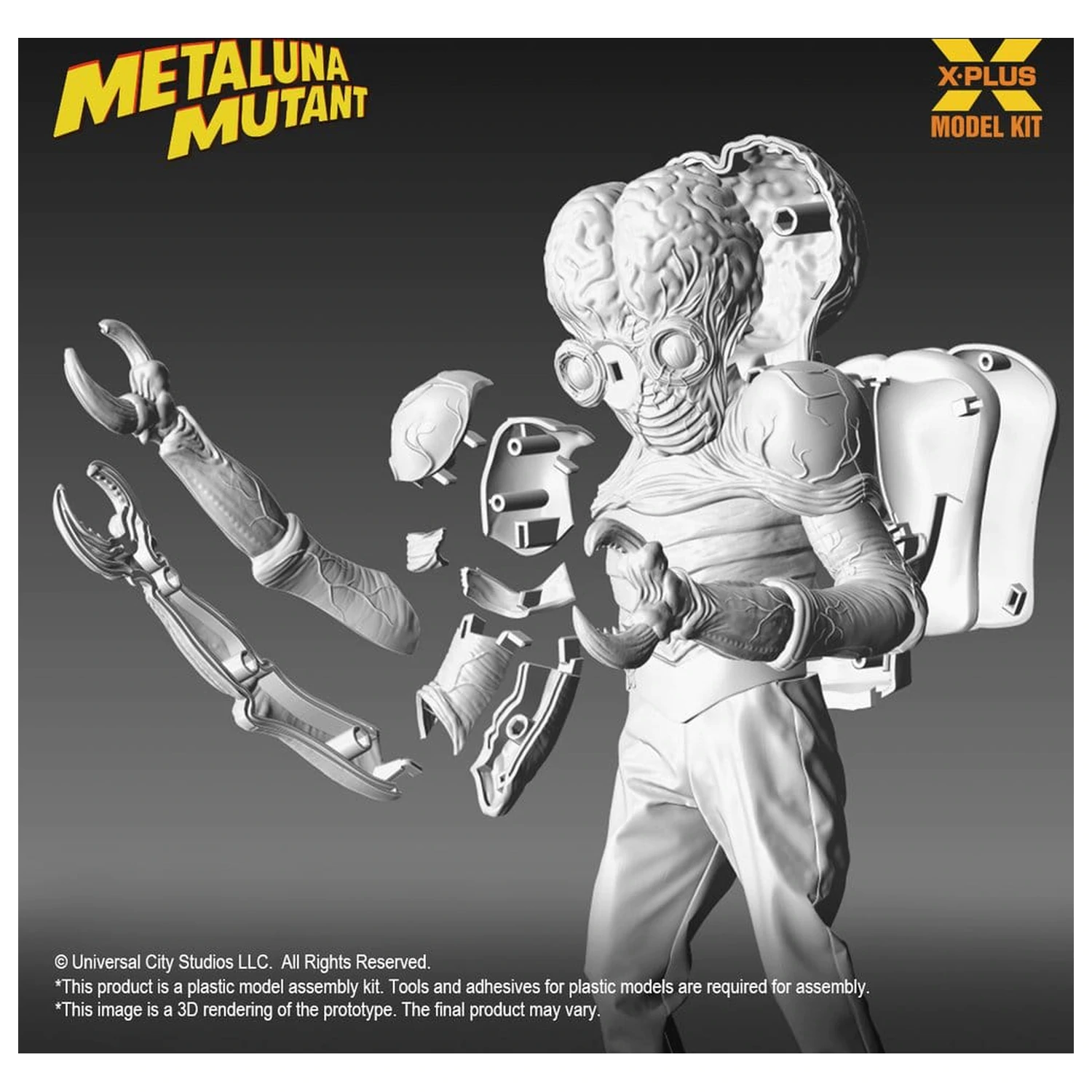 Universal Monsters plastový model kit 1/8 Metaluna Mutant 26cm fotografii produktu