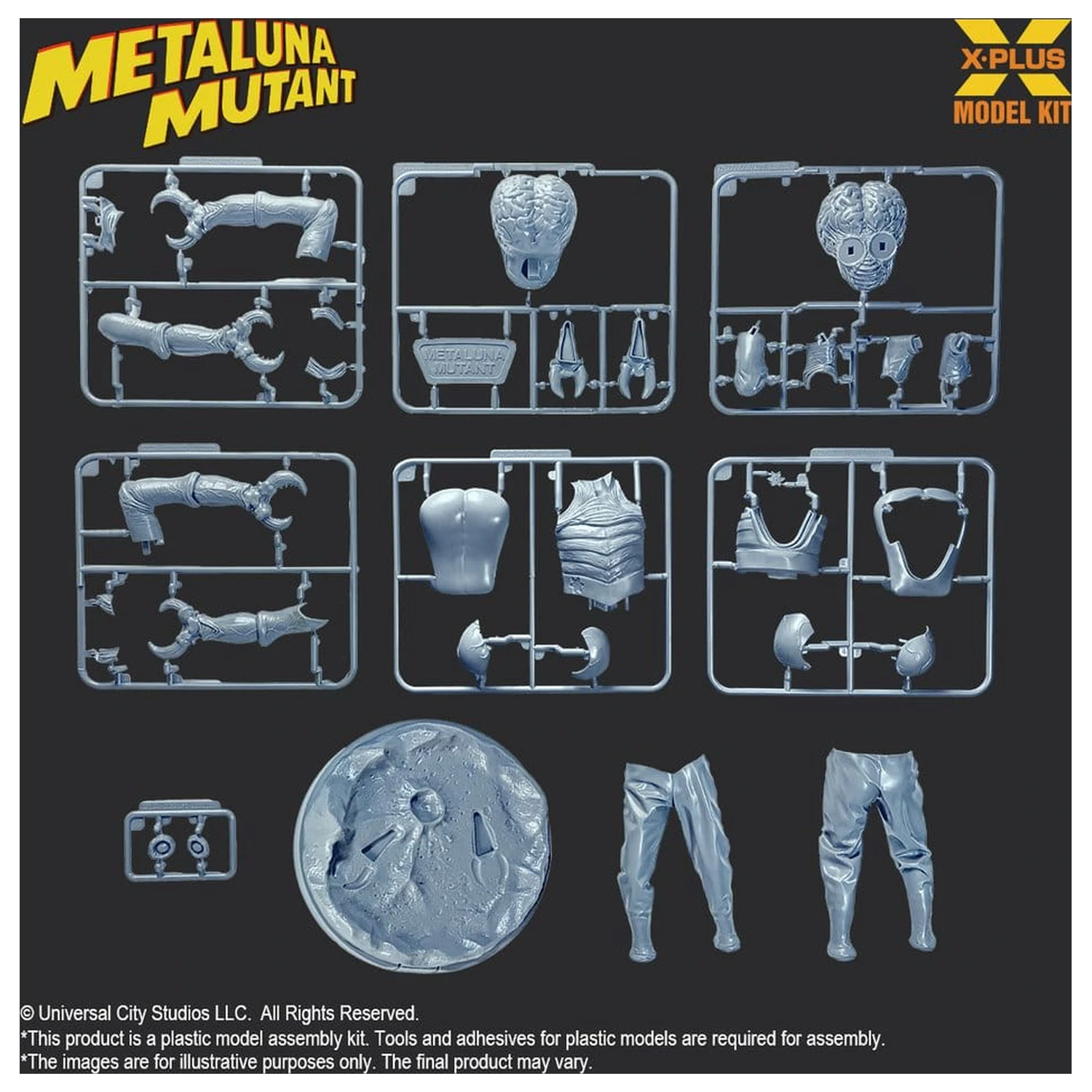 Universal Monsters plastový model kit 1/8 Metaluna Mutant 26cm fotografii produktu