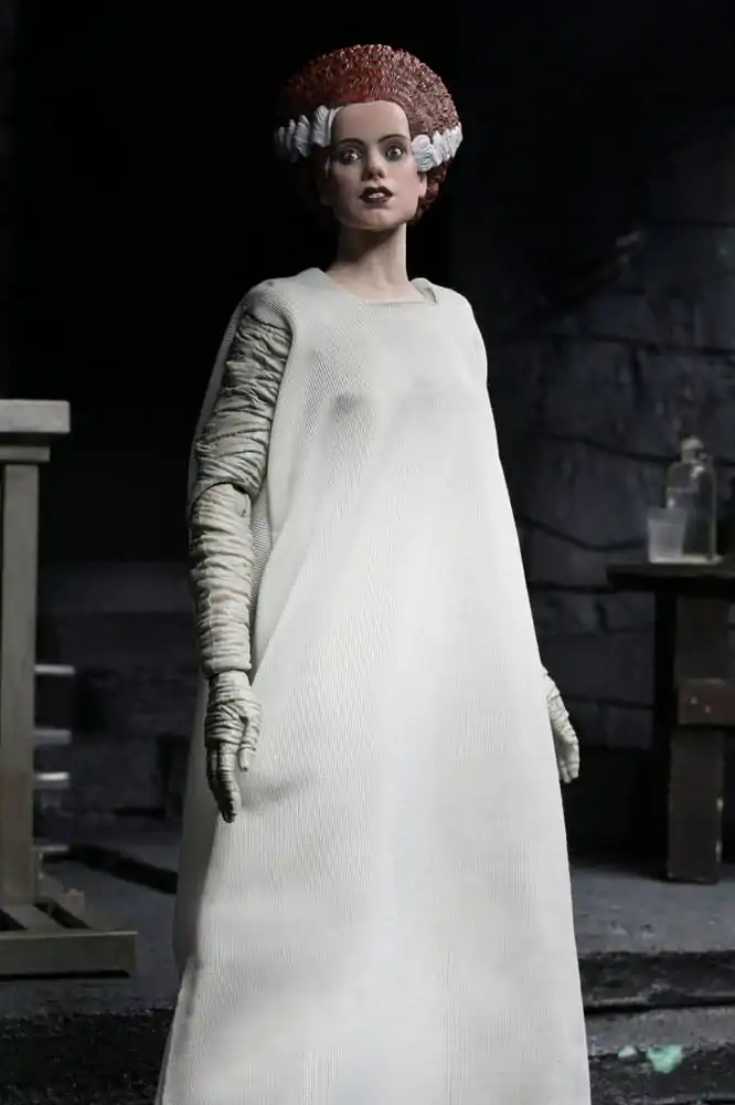 Universal Monsters Action Figures 2-Pack Bride of Frankenstein 90th Anniversary The Monster & His Mate 18 cm fotografii produktu