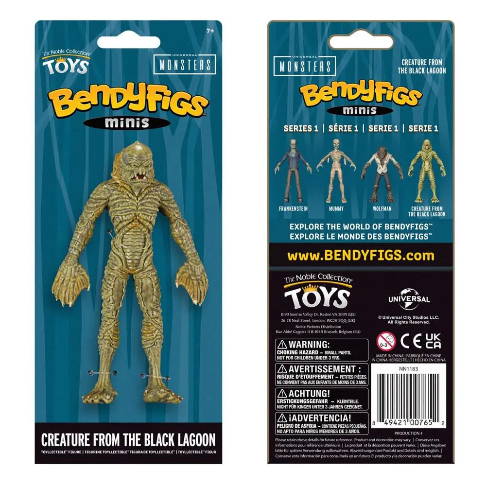 Universal Monsters Bendyfigs ohebná figurka Creature from the Black Lagoon 14 cm fotografii produktu