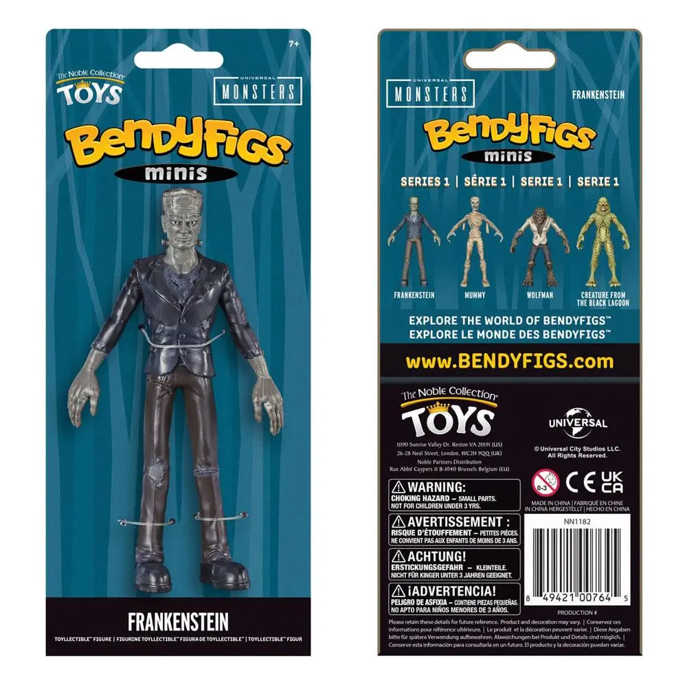 Universal Monsters Bendyfigs ohebná figurka Frankenstein 14 cm fotografii produktu