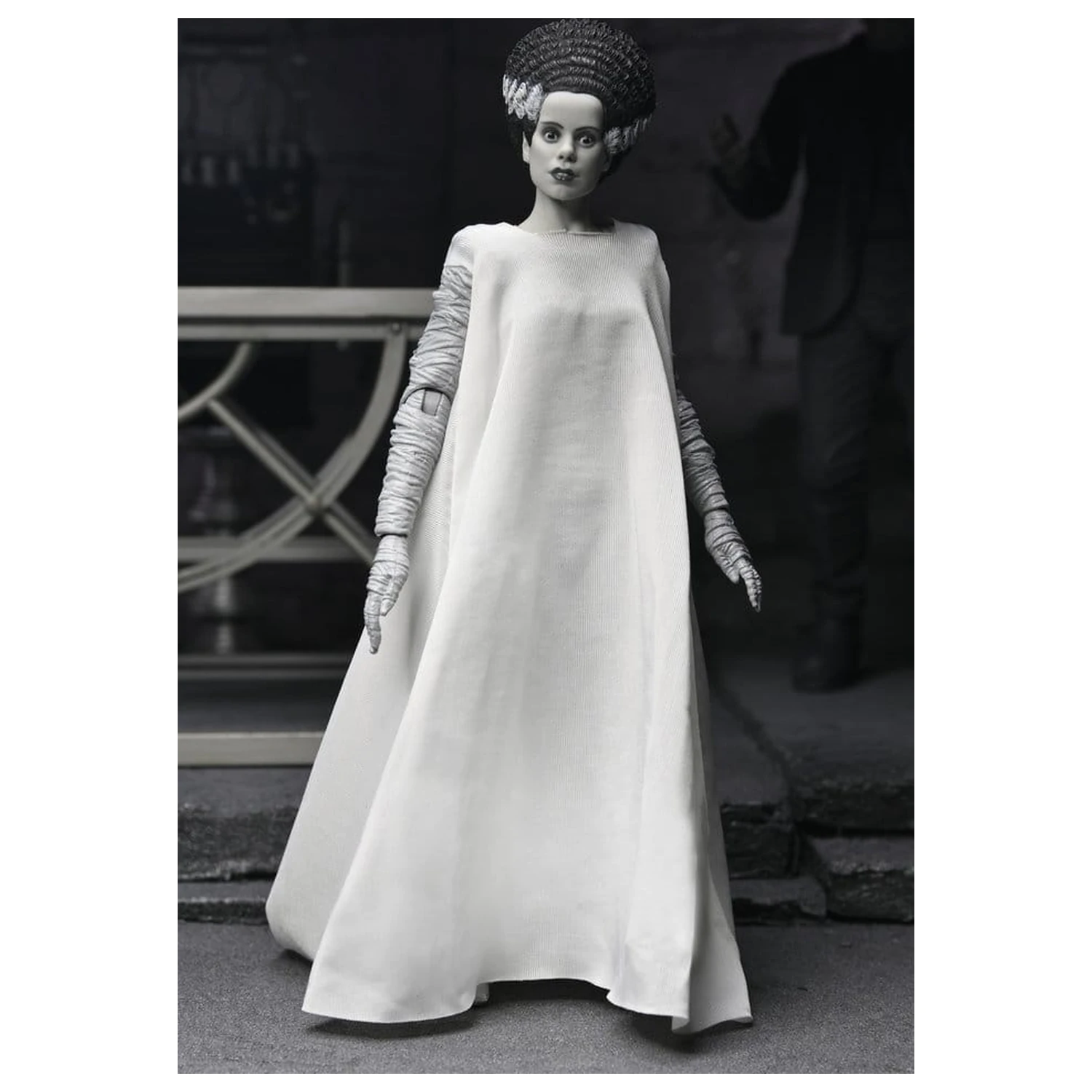 Universal Monsters 2-Pack Akční figurka Bride of Frankenstein 90th Anniversary The Monster & His Mate (B&W) 18 cm fotografii produktu