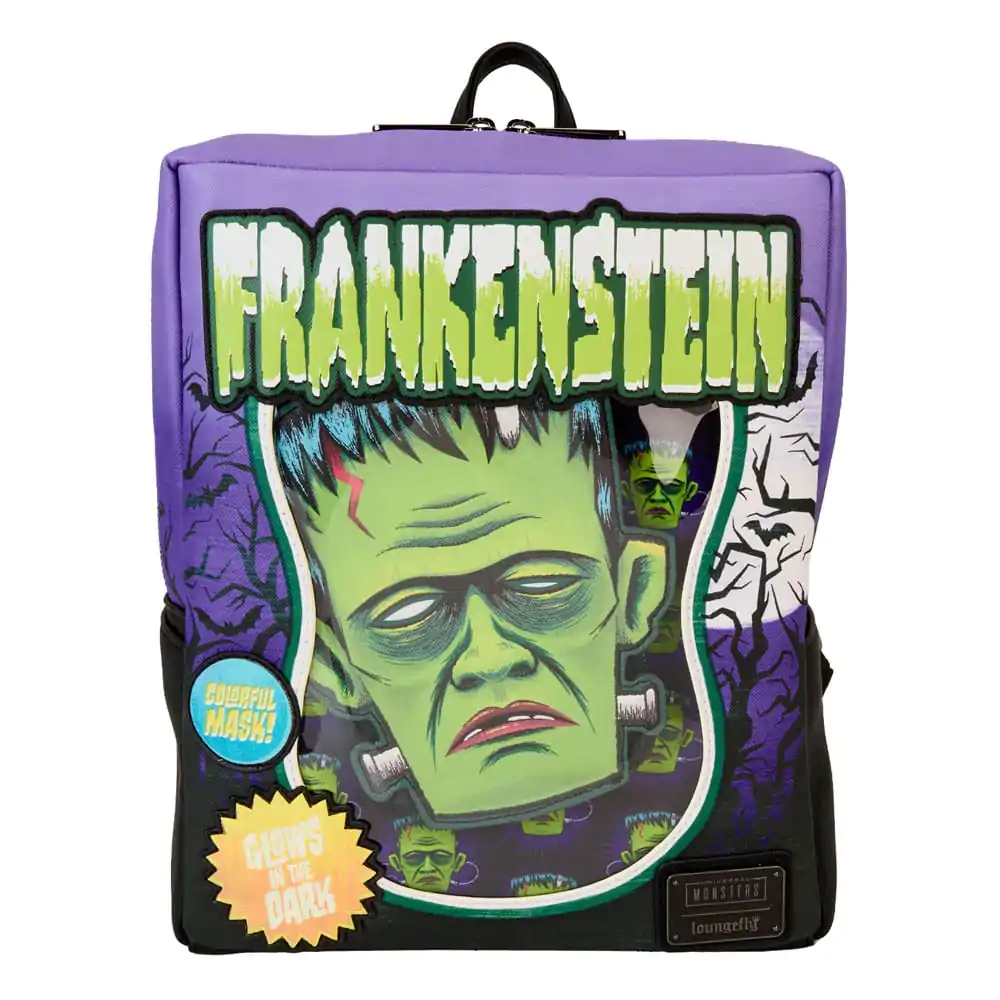 Universal Monsters by Loungefly mini batoh Frankenstein Neon Mask fotografii produktu