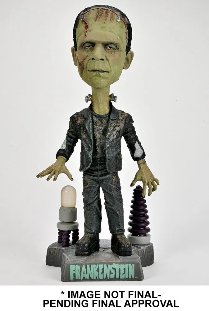 Universal Monsters Head Knocker Bobble-Head Frankenstein's Monster 20 cm fotografii produktu