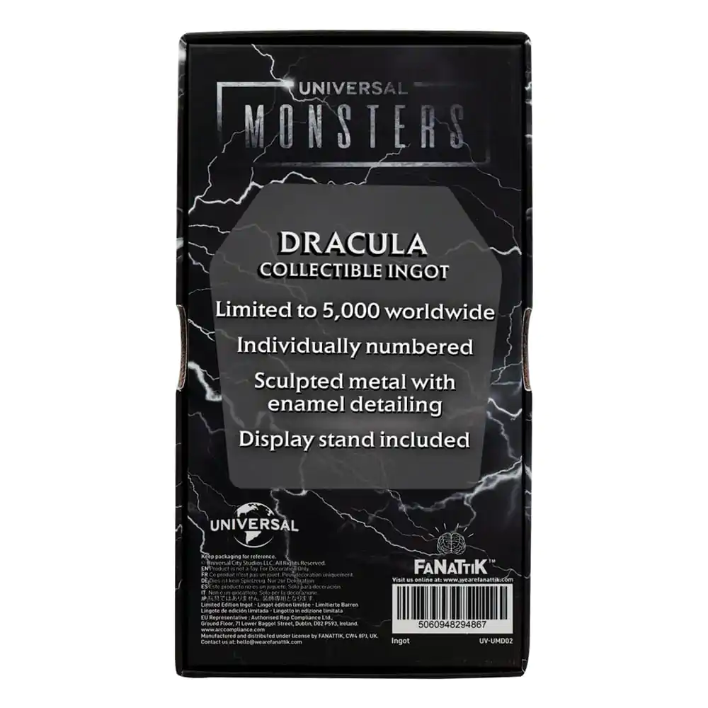 Universal Monsters Ingot Dracula Limitovaná edice fotografii produktu