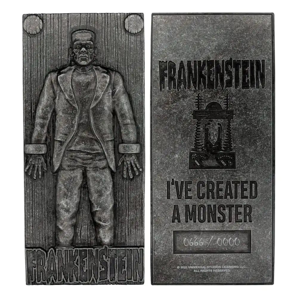 Universal Monsters Ingot Frankenstein´s Monster Limited Edition - Limitovaná edice cihličky fotografii produktu
